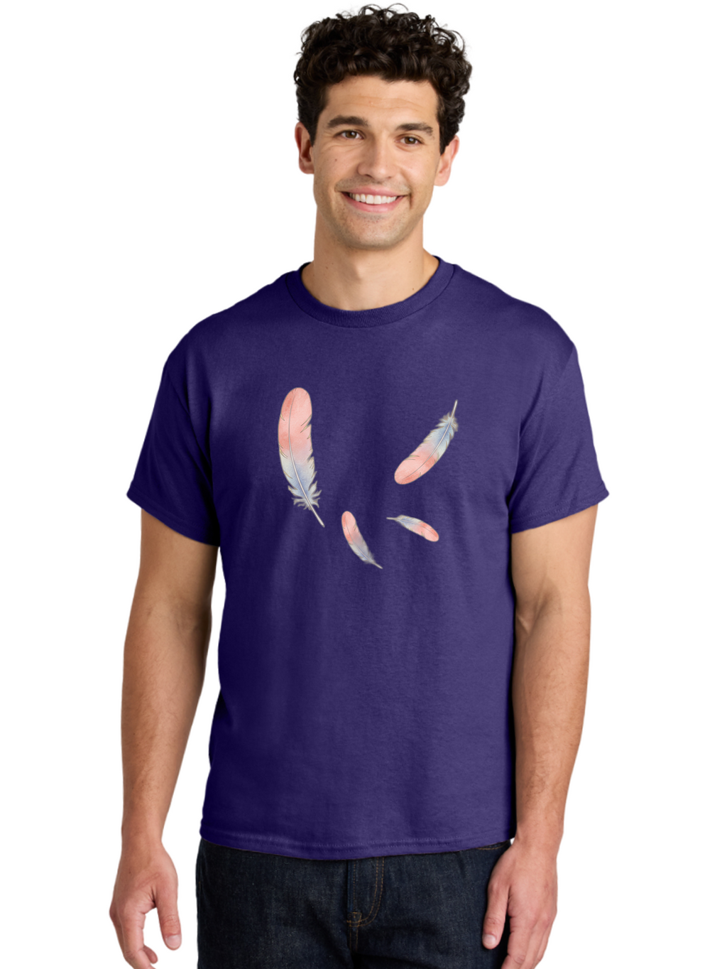 Feathers-6 Men'S Graphic Tee, 100% Cotton, Comfortable Casual Summer Wear, Machine Washable, Vintage Camera, Old Camera, Antique Camera, Black Camera, Classic Photography, Photography Equipment, Nostalgic Device, Film Camera, Camera Art Bai824