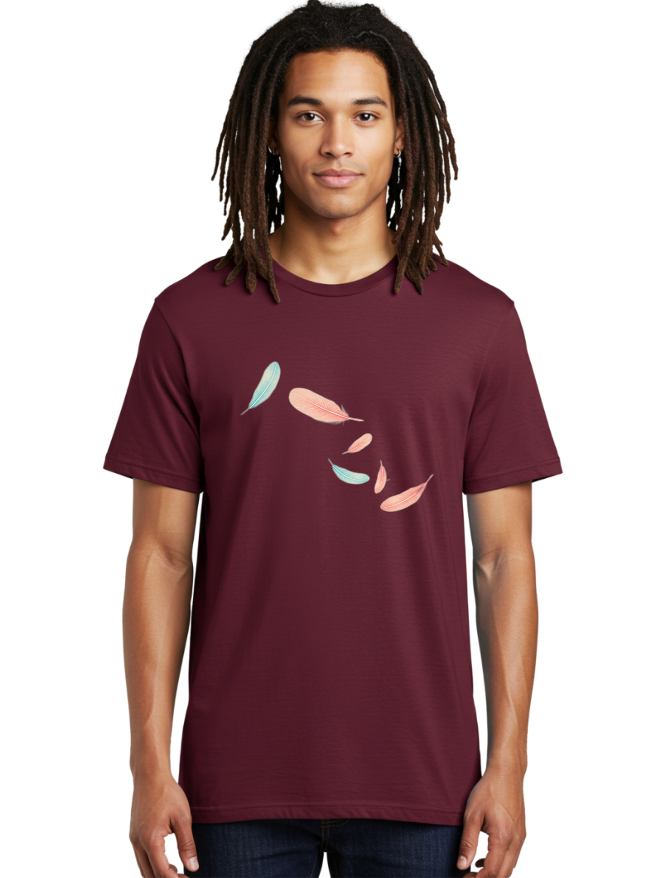 Feathers-7 Men'S Graphic Tee, 100% Cotton, Comfortable Casual Summer Wear, Machine Washable, Vintage Camera, Old Camera, Antique Camera, Black Camera, Classic Photography, Photography Equipment, Nostalgic Device, Film Camera, Camera Art Bai825