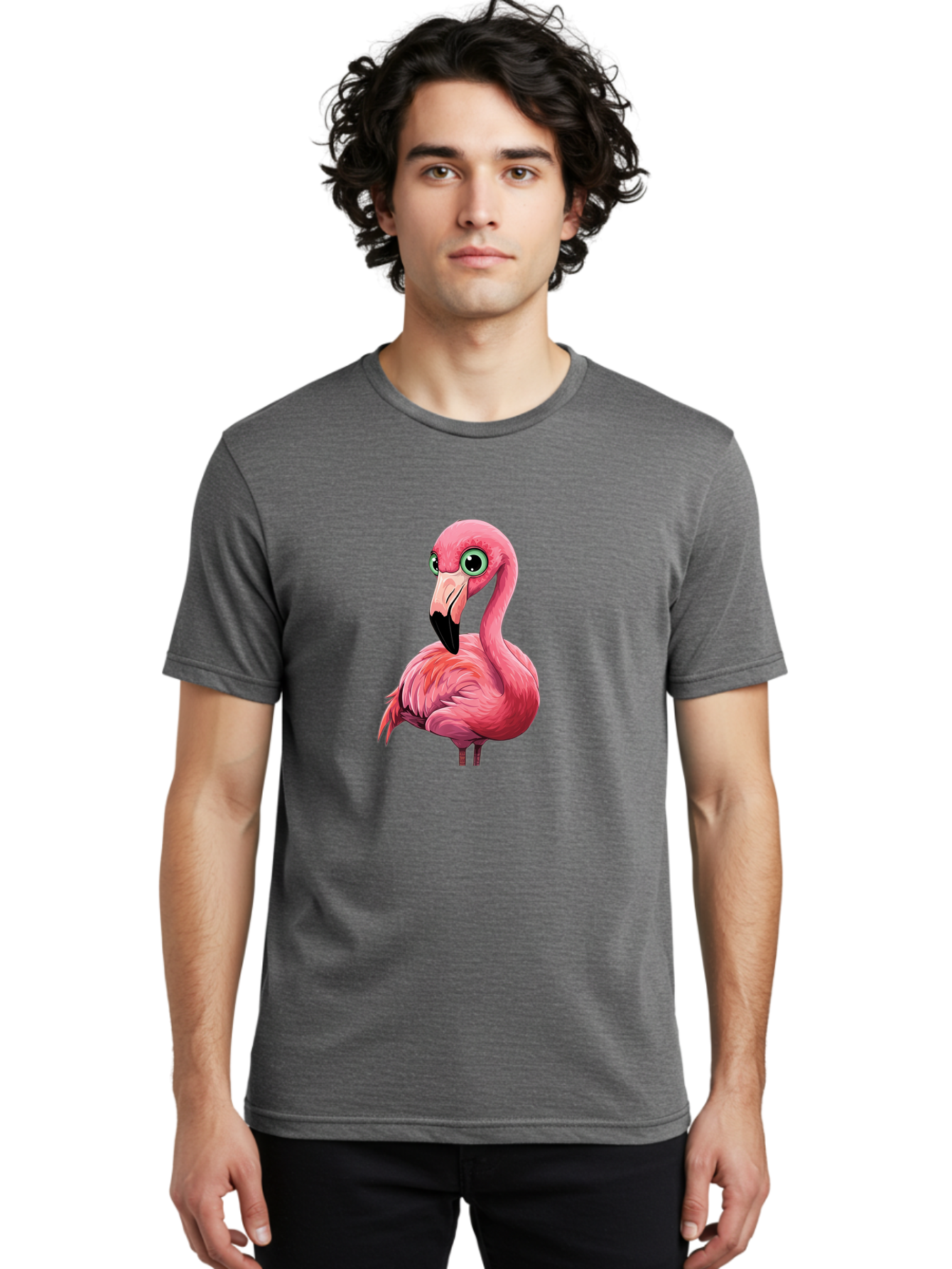Flamingo-6 Men'S Graphic Tee, 100% Cotton, Comfortable Casual Summer Wear, Machine Washable, Vintage Camera, Old Camera, Antique Camera, Black Camera, Classic Photography, Photography Equipment, Nostalgic Device, Film Camera, Camera Art Bai837