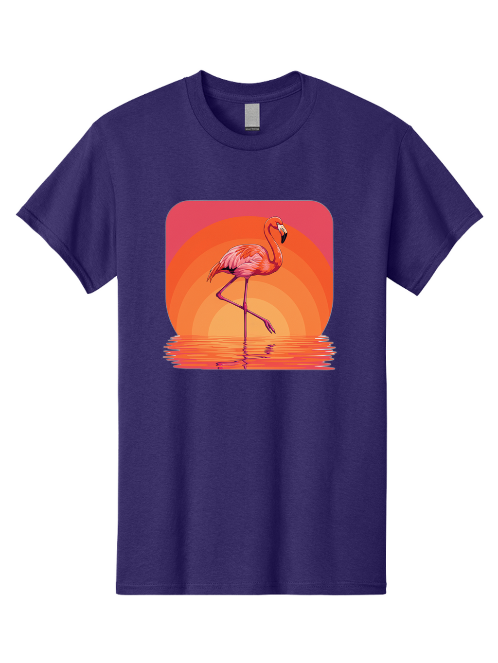 Flamingo-Retro Men'S Graphic Tee, 100% Cotton, Comfortable Casual Summer Wear, Machine Washable, Vintage Camera, Old Camera, Antique Camera, Black Camera, Classic Photography, Photography Equipment, Nostalgic Device, Film Camera, Camera Art Bai848