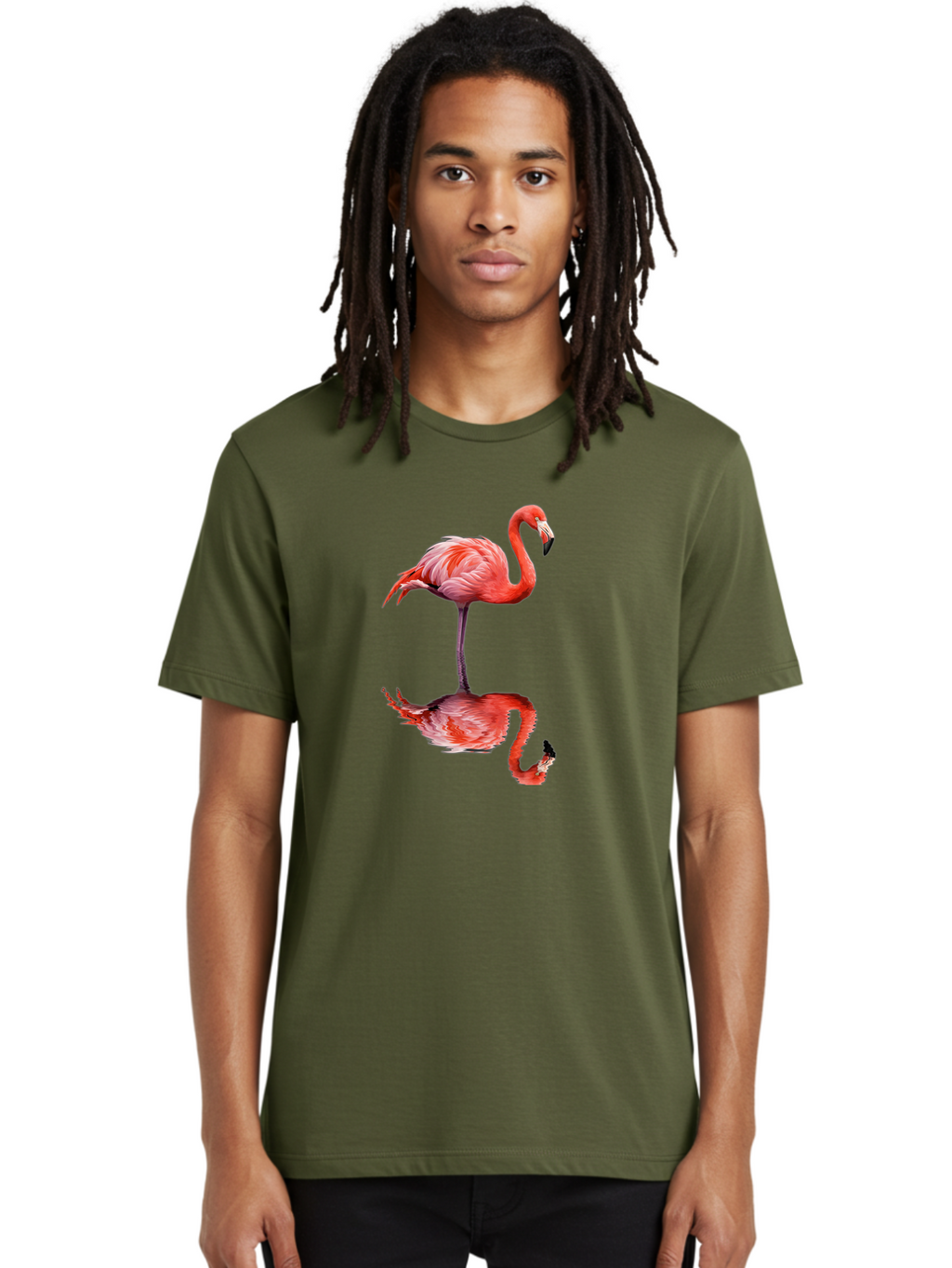 Flamingo Men'S Graphic Tee, 100% Cotton, Comfortable Casual Summer Wear, Machine Washable, Vintage Camera, Old Camera, Antique Camera, Black Camera, Classic Photography, Photography Equipment, Nostalgic Device, Film Camera, Camera Art Bai851