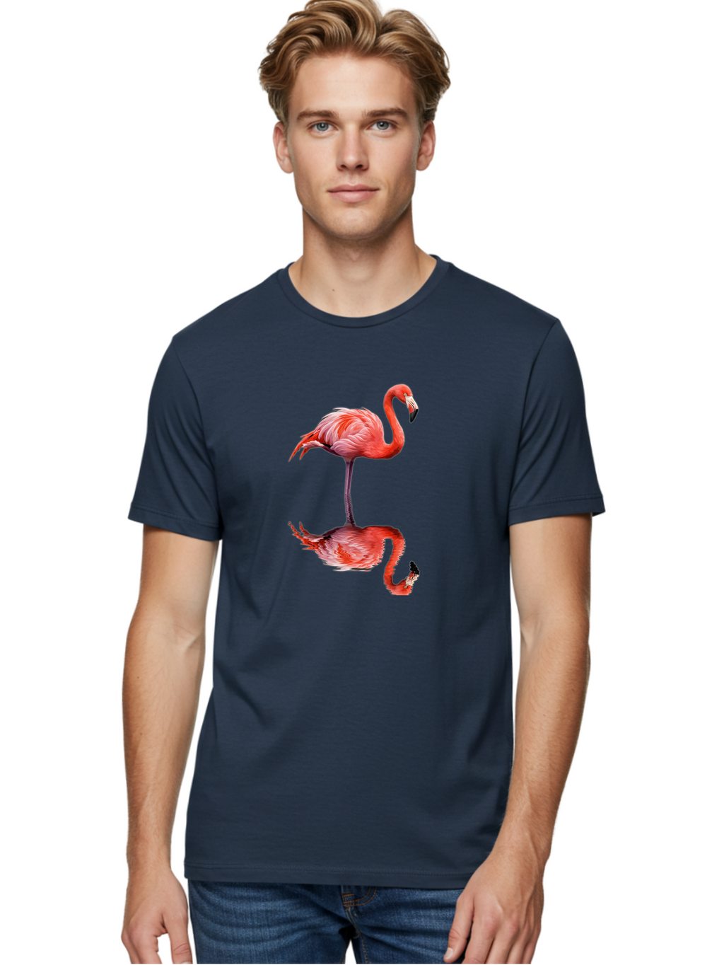 Flamingo Men'S Graphic Tee, 100% Cotton, Comfortable Casual Summer Wear, Machine Washable, Vintage Camera, Old Camera, Antique Camera, Black Camera, Classic Photography, Photography Equipment, Nostalgic Device, Film Camera, Camera Art Bai851