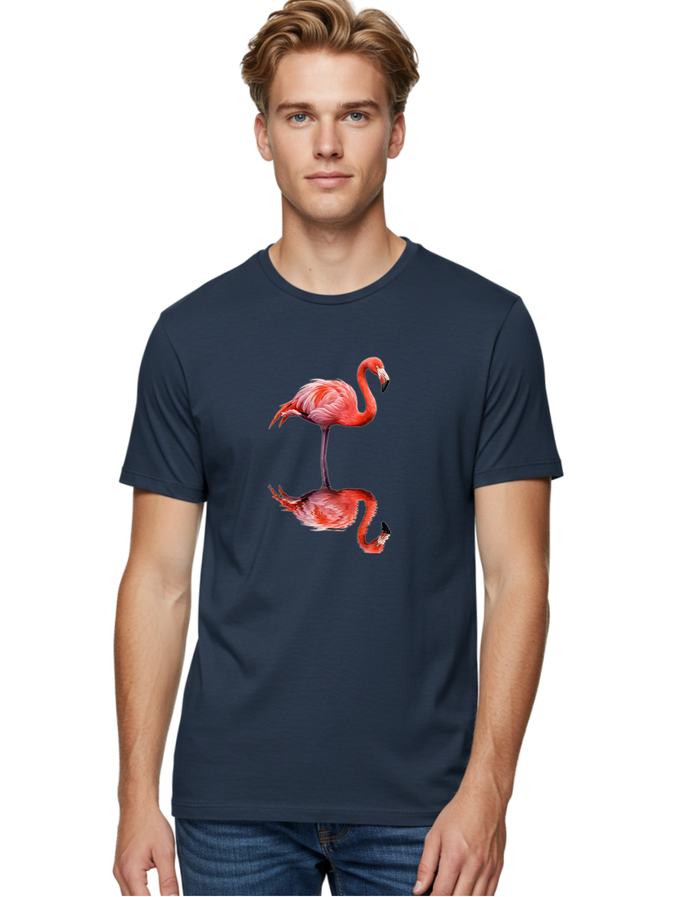 Flamingo Men'S Graphic Tee, 100% Cotton, Comfortable Casual Summer Wear, Machine Washable, Vintage Camera, Old Camera, Antique Camera, Black Camera, Classic Photography, Photography Equipment, Nostalgic Device, Film Camera, Camera Art Bai851
