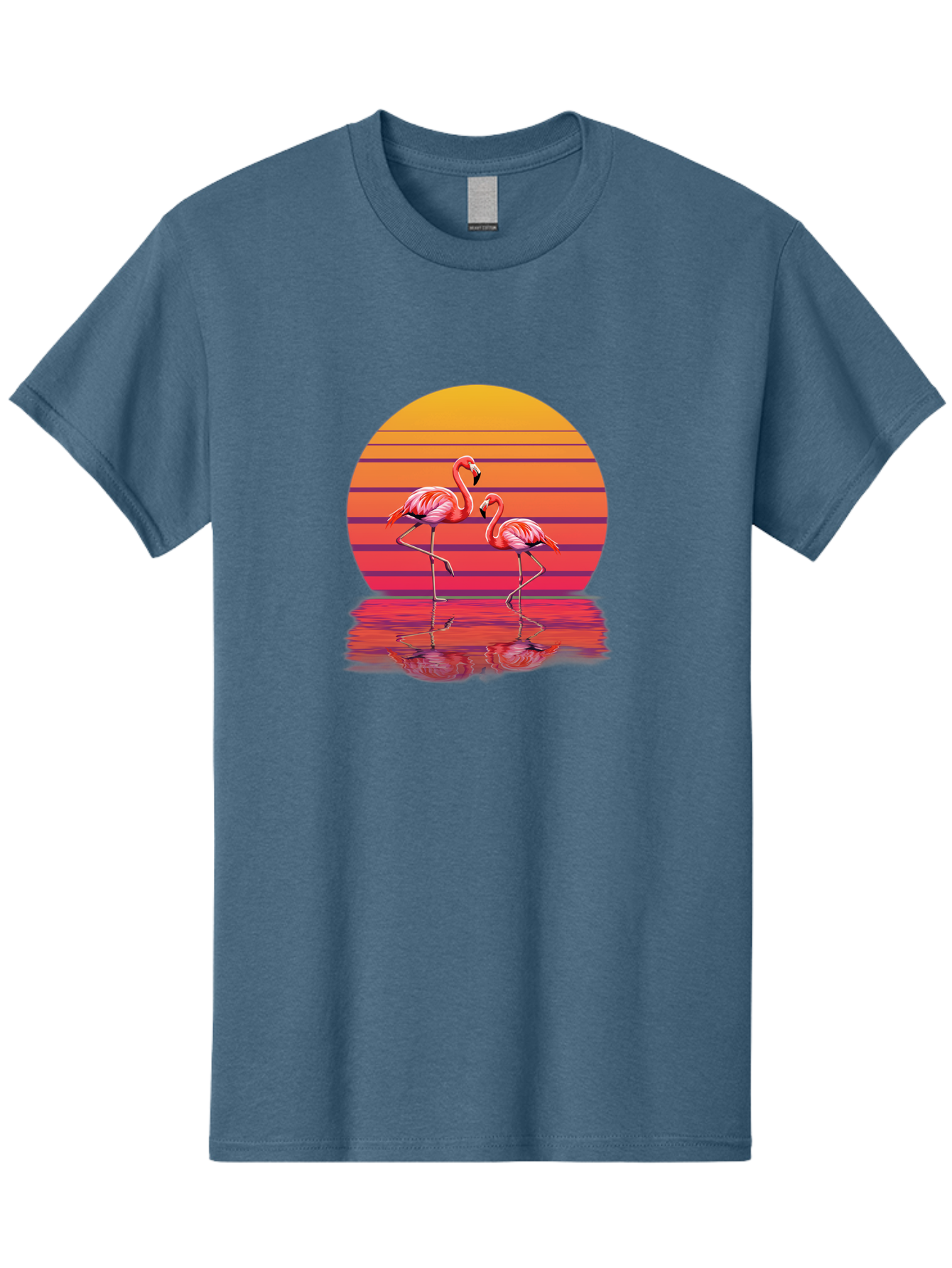 Flamingos-3 Men'S Graphic Tee, 100% Cotton, Comfortable Casual Summer Wear, Machine Washable, Vintage Camera, Old Camera, Antique Camera, Black Camera, Classic Photography, Photography Equipment, Nostalgic Device, Film Camera, Camera Art Bai854