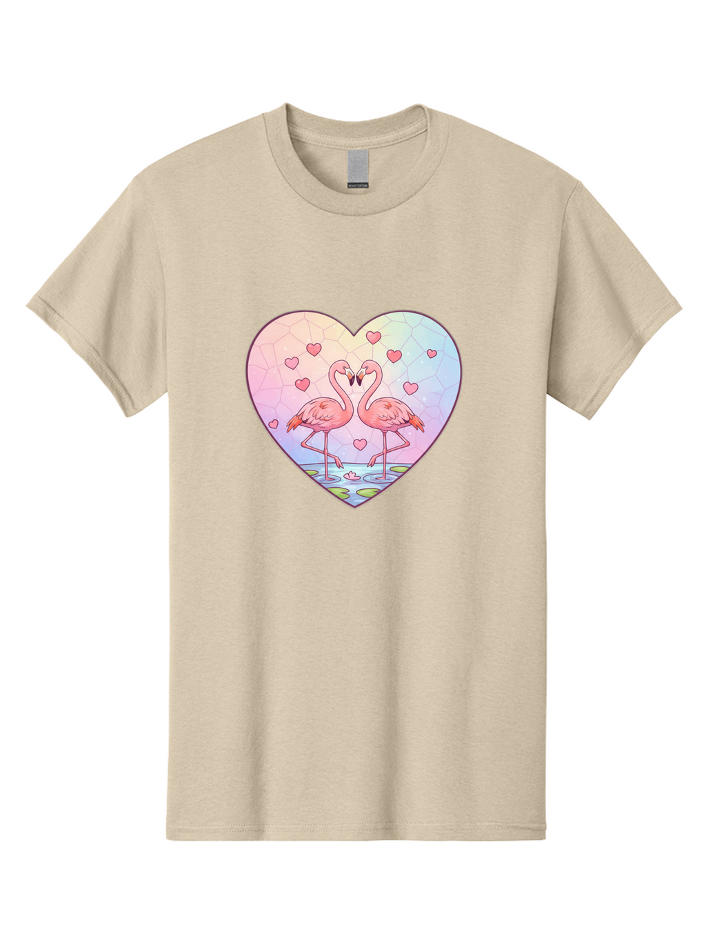 Flamingos-Heart Men'S Graphic Tee, 100% Cotton, Comfortable Casual Summer Wear, Machine Washable, Vintage Camera, Old Camera, Antique Camera, Black Camera, Classic Photography, Photography Equipment, Nostalgic Device, Film Camera, Camera Art Bai862