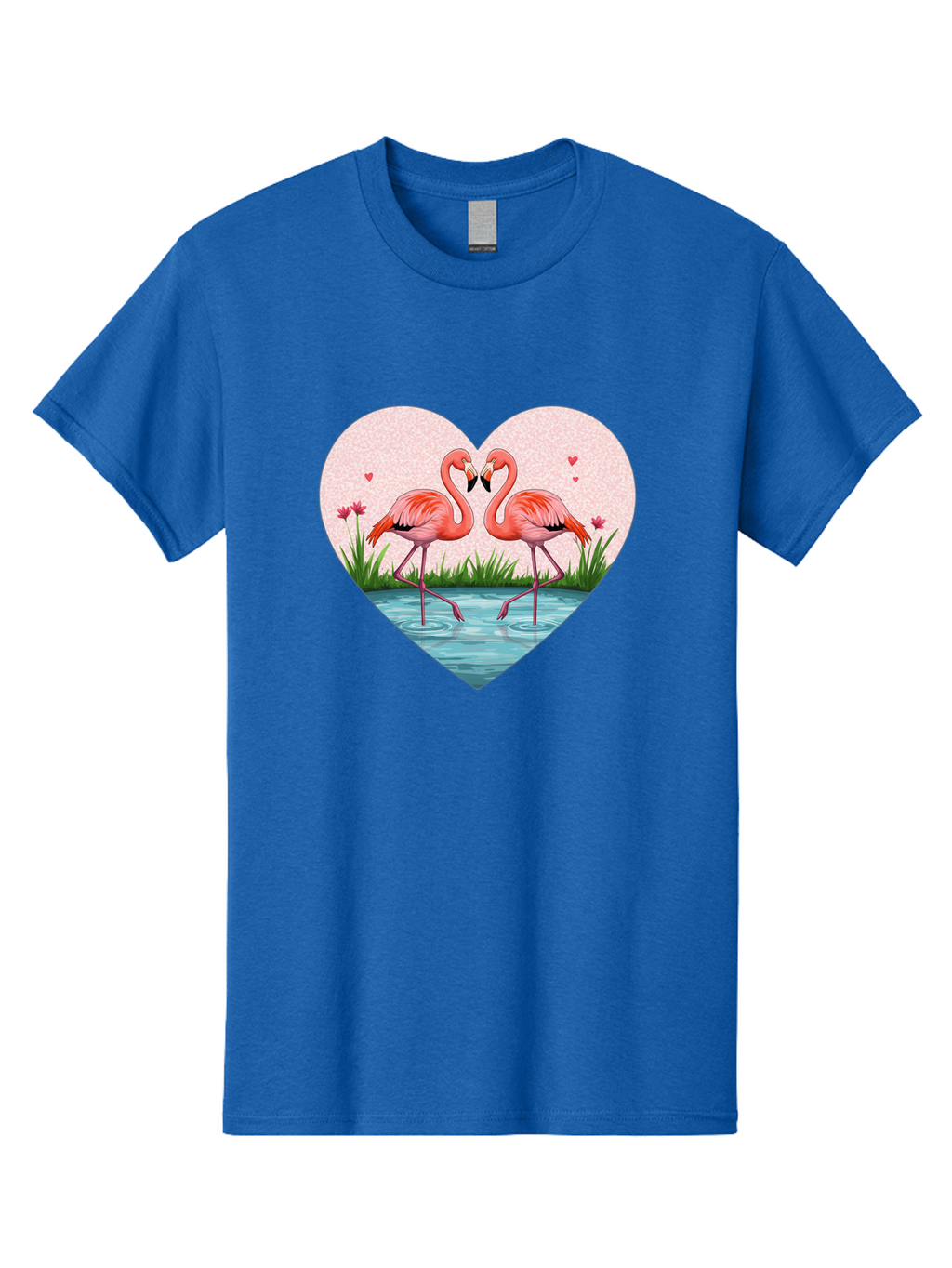 Flamingos-In-Heart-3 Men'S Graphic Tee, 100% Cotton, Comfortable Casual Summer Wear, Machine Washable, Vintage Camera, Old Camera, Antique Camera, Black Camera, Classic Photography, Photography Equipment, Nostalgic Device, Film Camera, Bai865