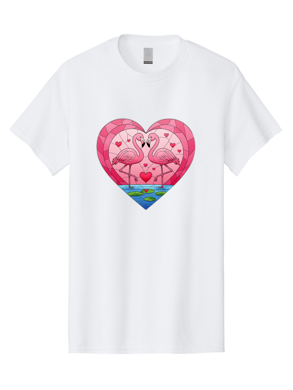 Flamingos-In-Heart-4 Men'S Graphic Tee, 100% Cotton, Comfortable Casual Summer Wear, Machine Washable, Vintage Camera, Old Camera, Antique Camera, Black Camera, Classic Photography, Photography Equipment, Nostalgic Device, Film Camera, Bai866