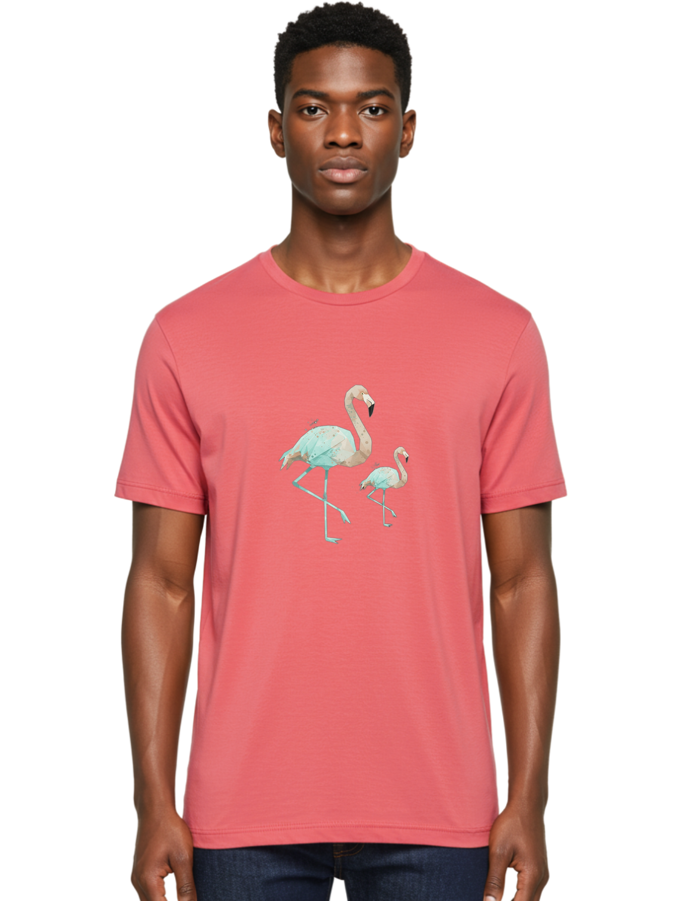 Flamingos Men'S Graphic Tee, 100% Cotton, Comfortable Casual Summer Wear, Machine Washable, Vintage Camera, Old Camera, Antique Camera, Black Camera, Classic Photography, Photography Equipment, Nostalgic Device, Film Camera, Camera Art Bai869
