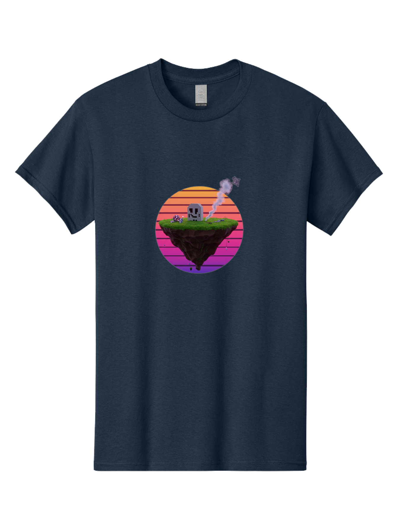 Floating-Island-5 Men'S Graphic Tee, 100% Cotton, Comfortable Casual Summer Wear, Machine Washable, Vintage Camera, Old Camera, Antique Camera, Black Camera, Classic Photography, Photography Equipment, Nostalgic Device, Film Camera, Camera Art Bai879