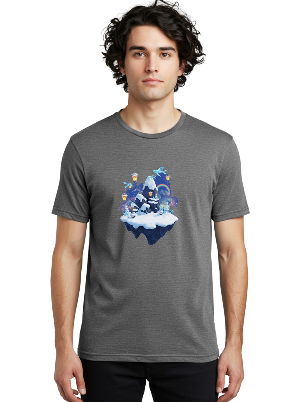 Floating-Island-7 Men'S Graphic Tee, 100% Cotton, Comfortable Casual Summer Wear, Machine Washable, Vintage Camera, Old Camera, Antique Camera, Black Camera, Classic Photography, Photography Equipment, Nostalgic Device, Film Camera, Camera Art Bai881