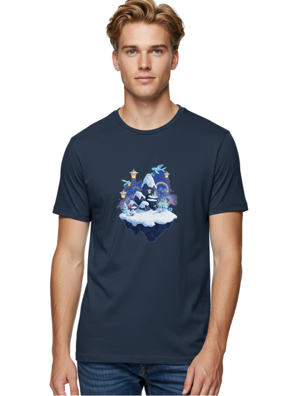 Floating-Island-7 Men'S Graphic Tee, 100% Cotton, Comfortable Casual Summer Wear, Machine Washable, Vintage Camera, Old Camera, Antique Camera, Black Camera, Classic Photography, Photography Equipment, Nostalgic Device, Film Camera, Camera Art Bai881