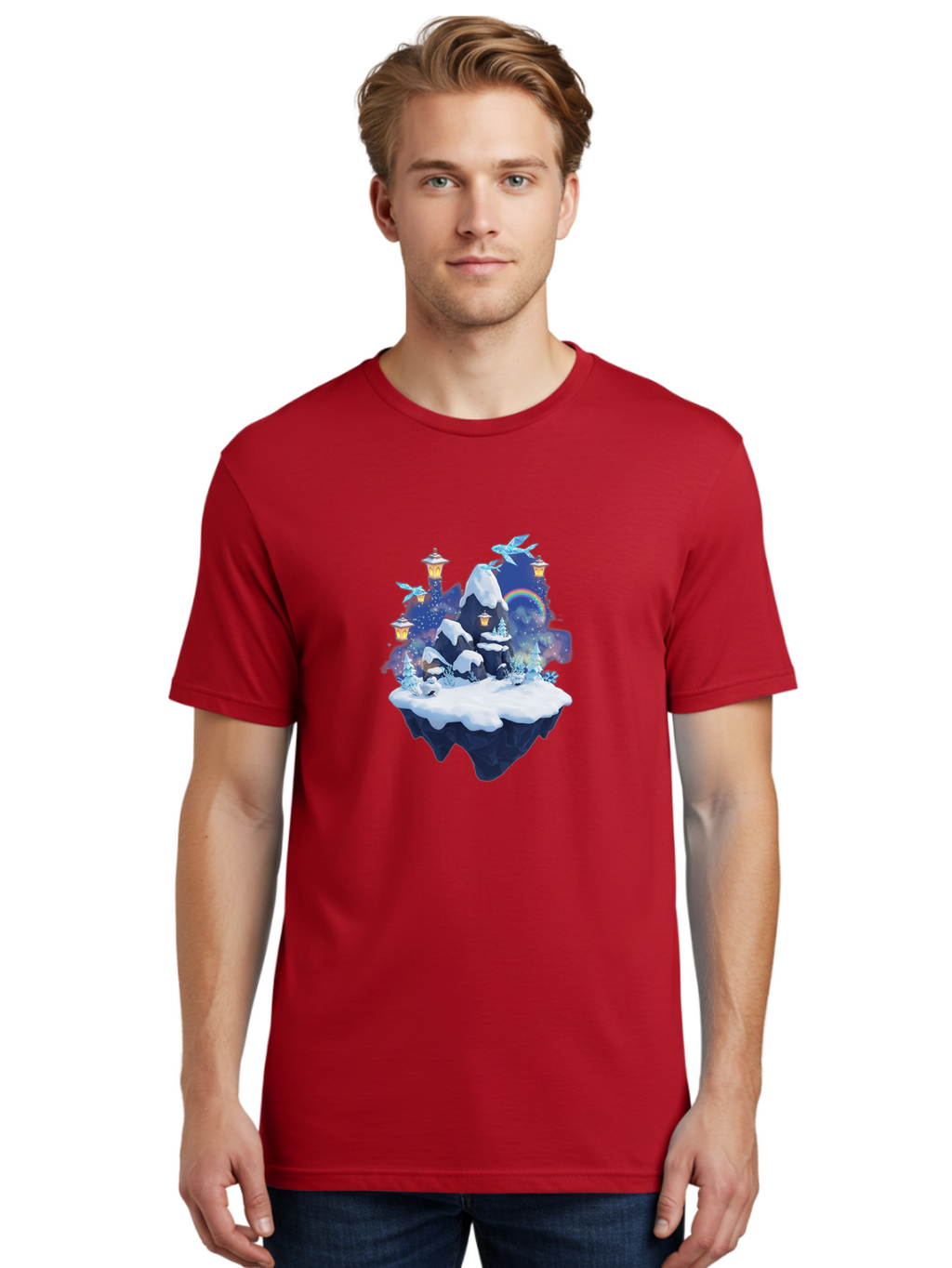 Floating-Island-7 Men'S Graphic Tee, 100% Cotton, Comfortable Casual Summer Wear, Machine Washable, Vintage Camera, Old Camera, Antique Camera, Black Camera, Classic Photography, Photography Equipment, Nostalgic Device, Film Camera, Camera Art Bai881