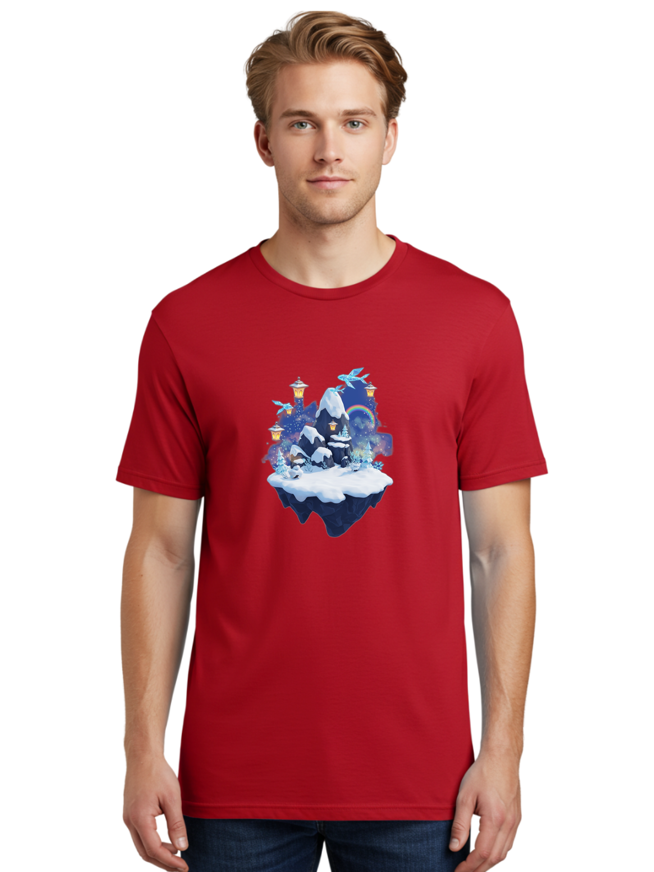 Floating-Island-7 Men'S Graphic Tee, 100% Cotton, Comfortable Casual Summer Wear, Machine Washable, Vintage Camera, Old Camera, Antique Camera, Black Camera, Classic Photography, Photography Equipment, Nostalgic Device, Film Camera, Camera Art Bai881