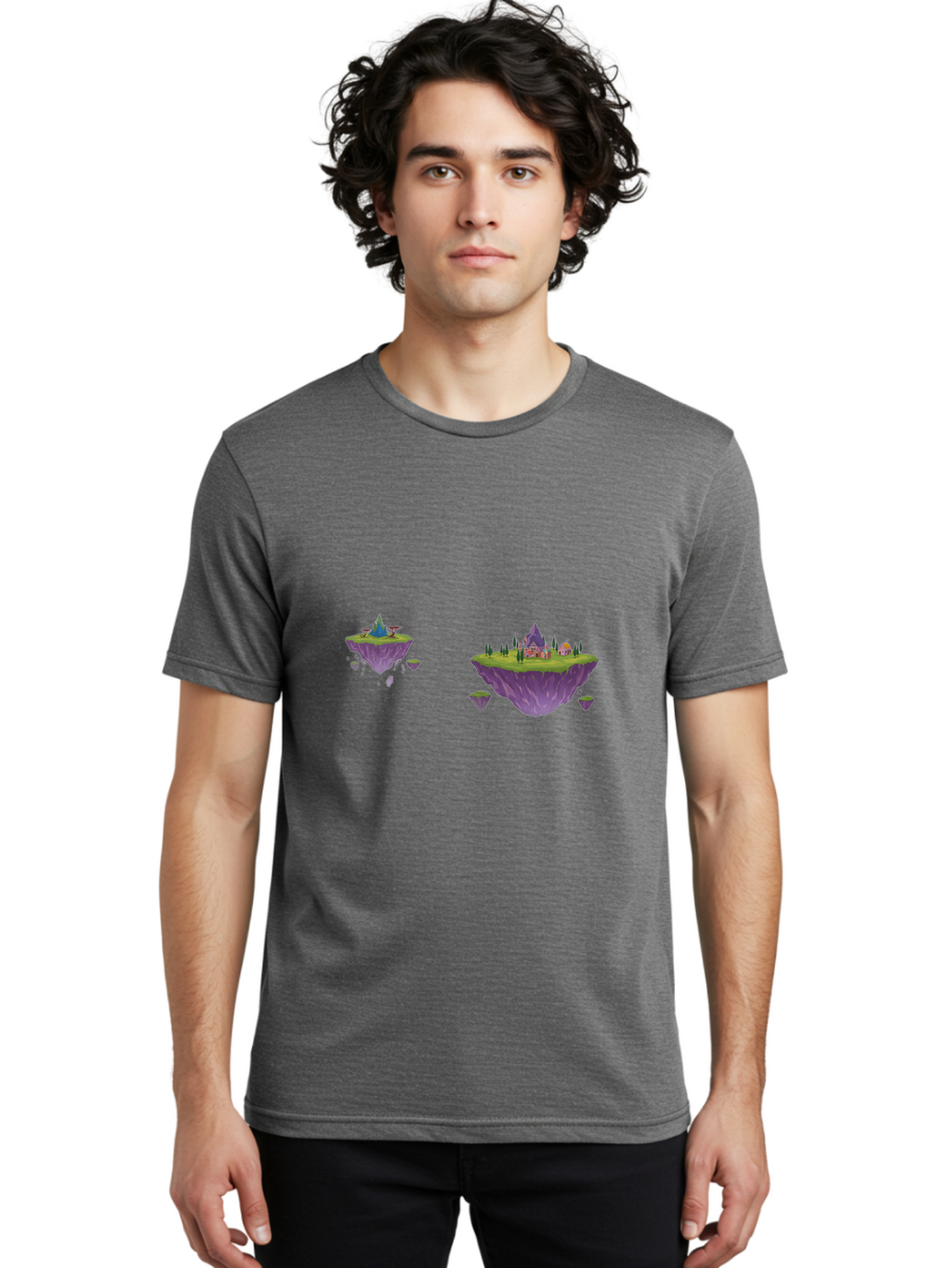 Floating-Islands Men'S Graphic Tee, 100% Cotton, Comfortable Casual Summer Wear, Machine Washable, Vintage Camera, Old Camera, Antique Camera, Black Camera, Classic Photography, Photography Equipment, Nostalgic Device, Film Camera, Camera Art Bai888