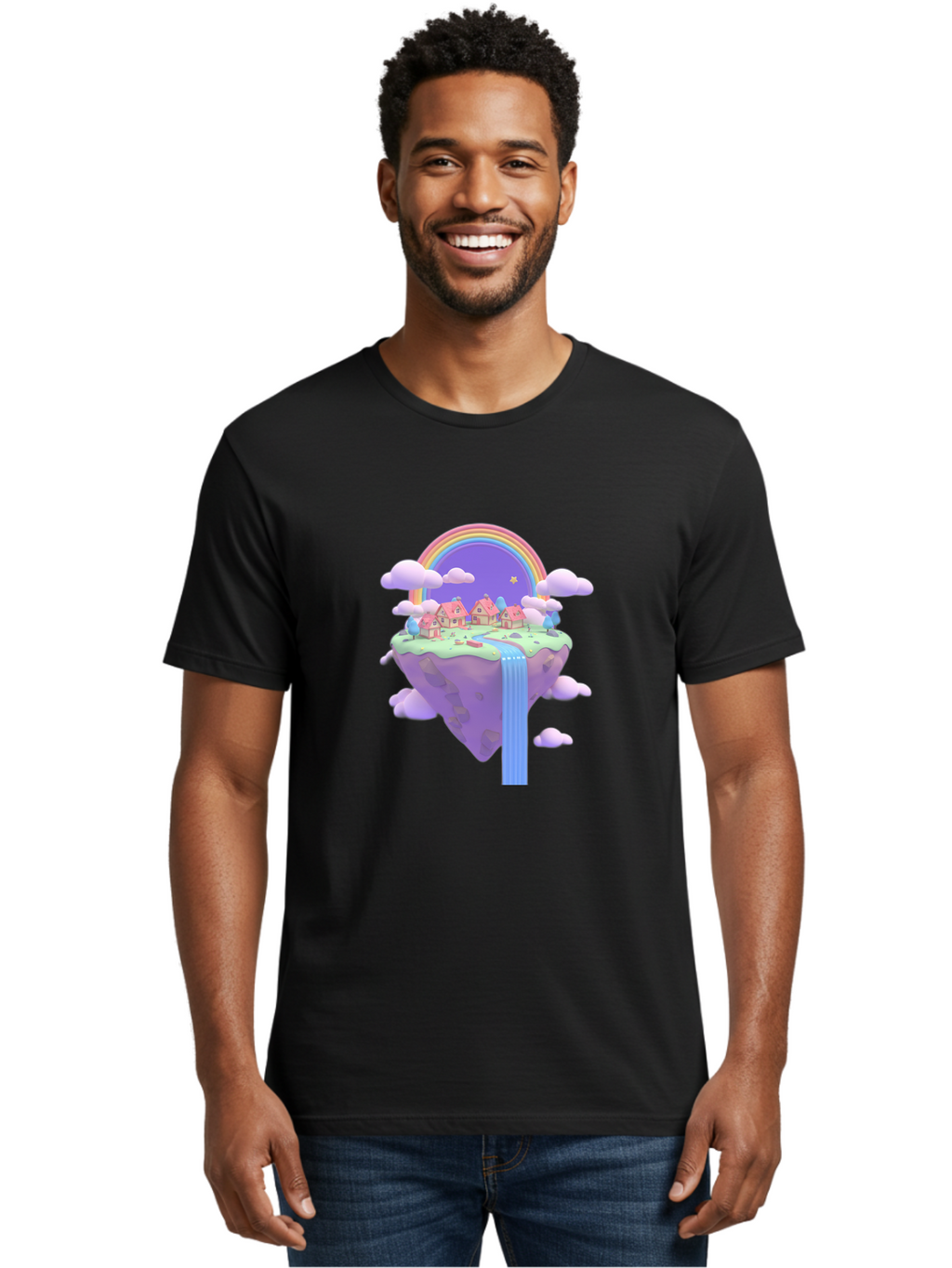 Floating-Village-2 Men'S Graphic Tee, 100% Cotton, Comfortable Casual Summer Wear, Machine Washable, Vintage Camera, Old Camera, Antique Camera, Black Camera, Classic Photography, Photography Equipment, Nostalgic Device, Film Camera, Bai890