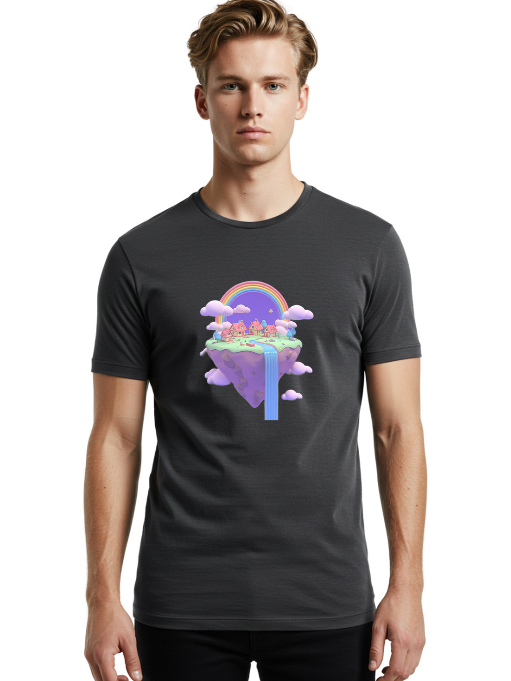 Floating-Village-2 Men'S Graphic Tee, 100% Cotton, Comfortable Casual Summer Wear, Machine Washable, Vintage Camera, Old Camera, Antique Camera, Black Camera, Classic Photography, Photography Equipment, Nostalgic Device, Film Camera, Bai890