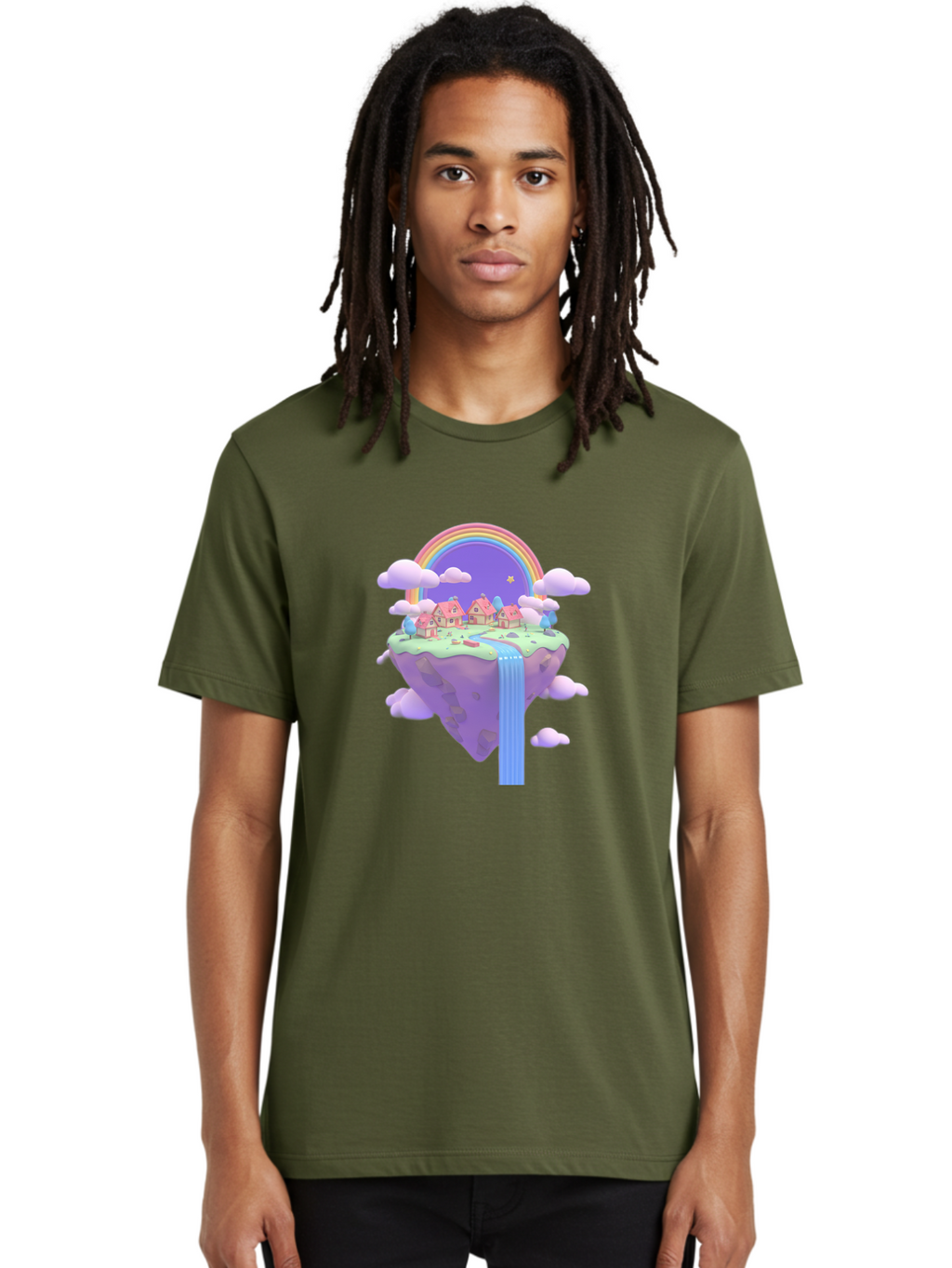 Floating-Village-2 Men'S Graphic Tee, 100% Cotton, Comfortable Casual Summer Wear, Machine Washable, Vintage Camera, Old Camera, Antique Camera, Black Camera, Classic Photography, Photography Equipment, Nostalgic Device, Film Camera, Bai890