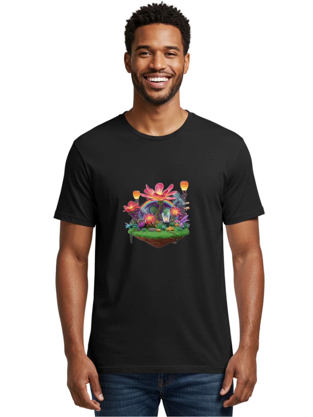 Flower-Hobbit-House Men'S Graphic Tee, 100% Cotton, Comfortable Casual Summer Wear, Machine Washable, Vintage Camera, Old Camera, Antique Camera, Black Camera, Classic Photography, Photography Equipment, Nostalgic Device, Film Camera, Bai893