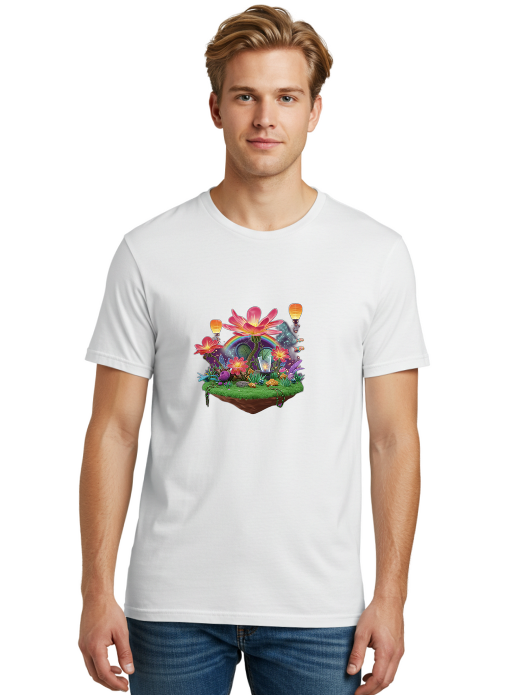 Flower-Hobbit-House Men'S Graphic Tee, 100% Cotton, Comfortable Casual Summer Wear, Machine Washable, Vintage Camera, Old Camera, Antique Camera, Black Camera, Classic Photography, Photography Equipment, Nostalgic Device, Film Camera, Bai893