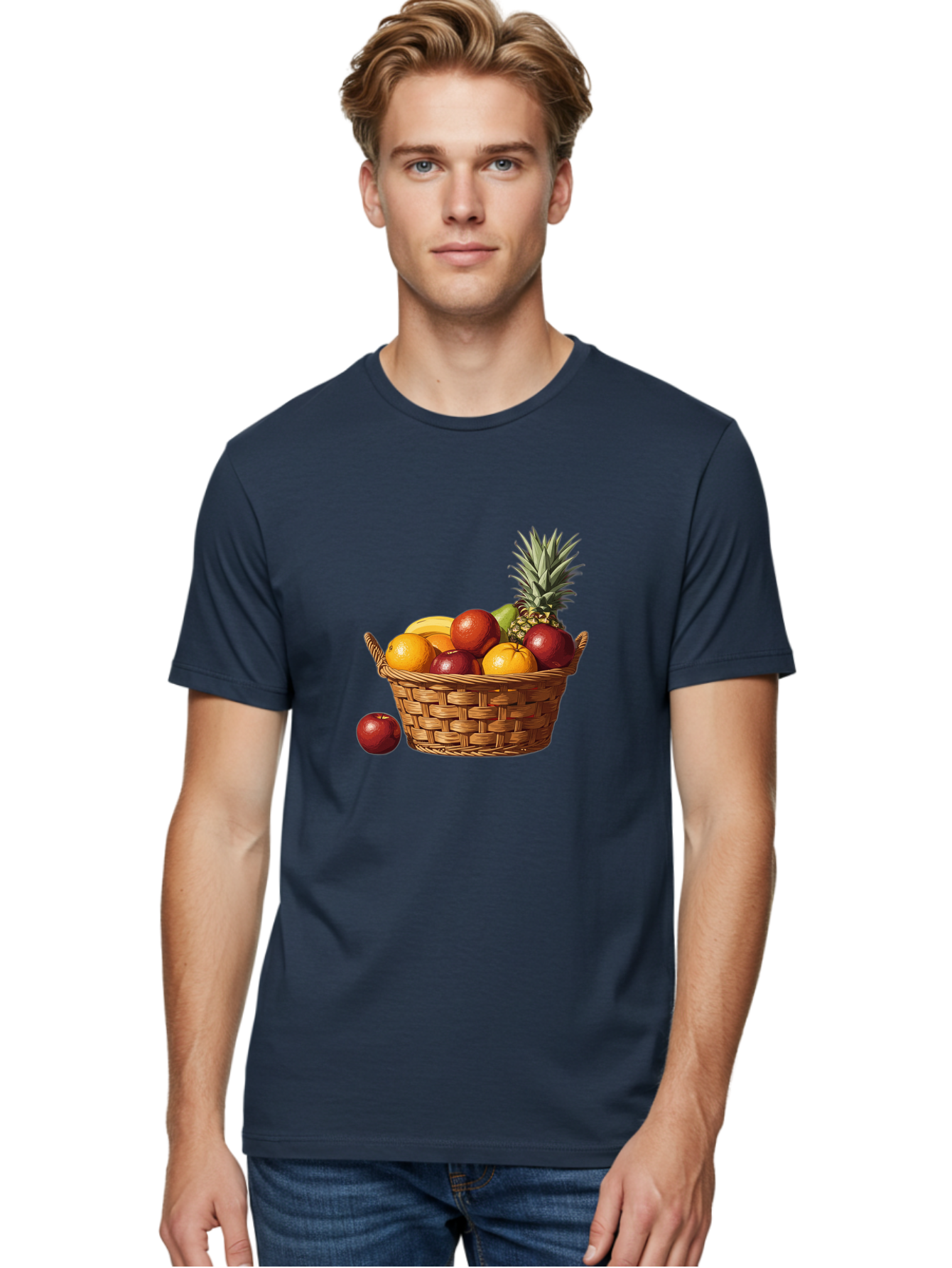 Fruit-Basket-10 Men'S Graphic Tee, 100% Cotton, Comfortable Casual Summer Wear, Machine Washable, Vintage Camera, Old Camera, Antique Camera, Black Camera, Classic Photography, Photography Equipment, Nostalgic Device, Film Camera, Camera Art Bai899