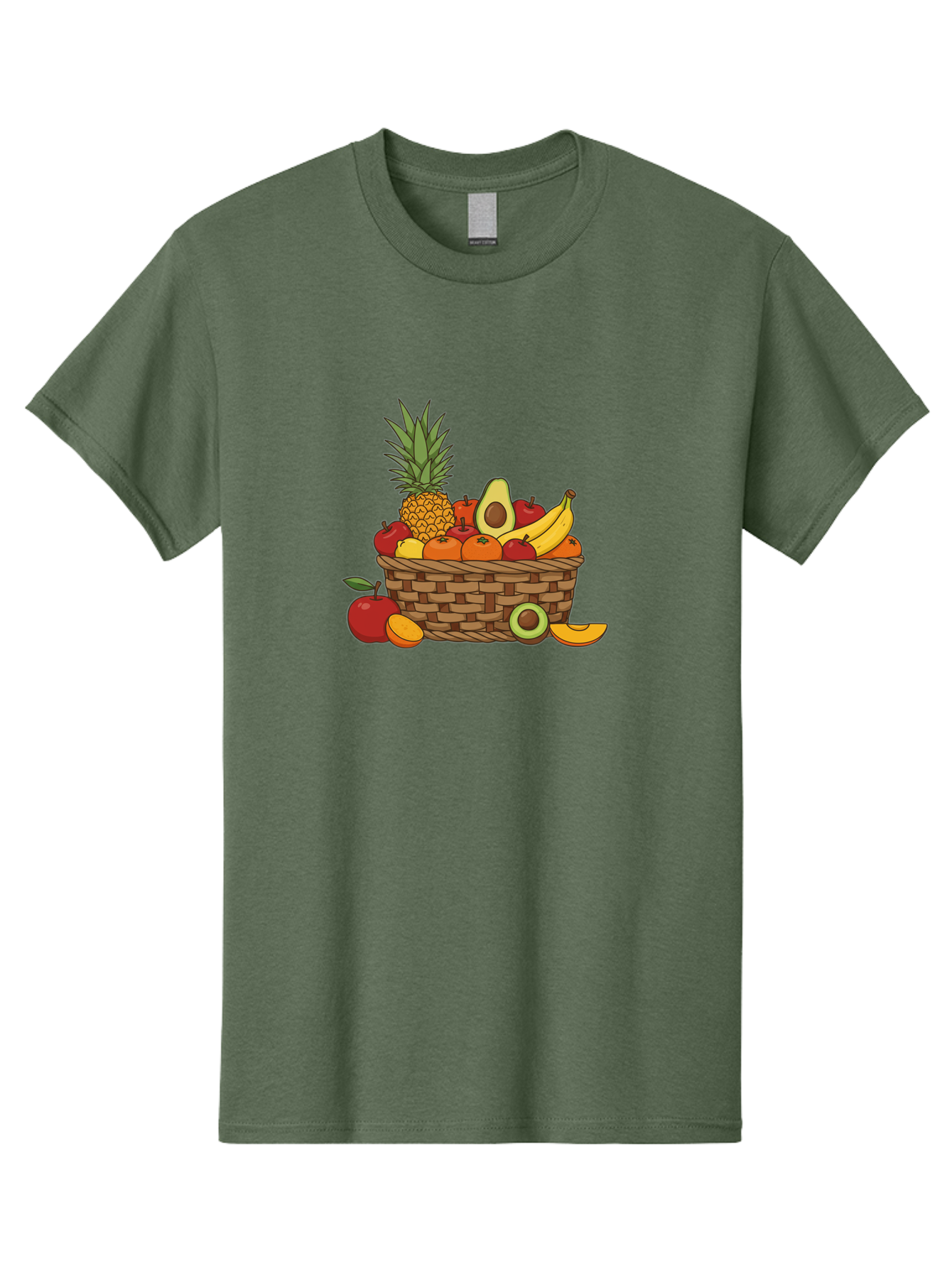 Fruit-Basket-12 Men'S Graphic Tee, 100% Cotton, Comfortable Casual Summer Wear, Machine Washable, Vintage Camera, Old Camera, Antique Camera, Black Camera, Classic Photography, Photography Equipment, Nostalgic Device, Film Camera, Camera Art Bai901