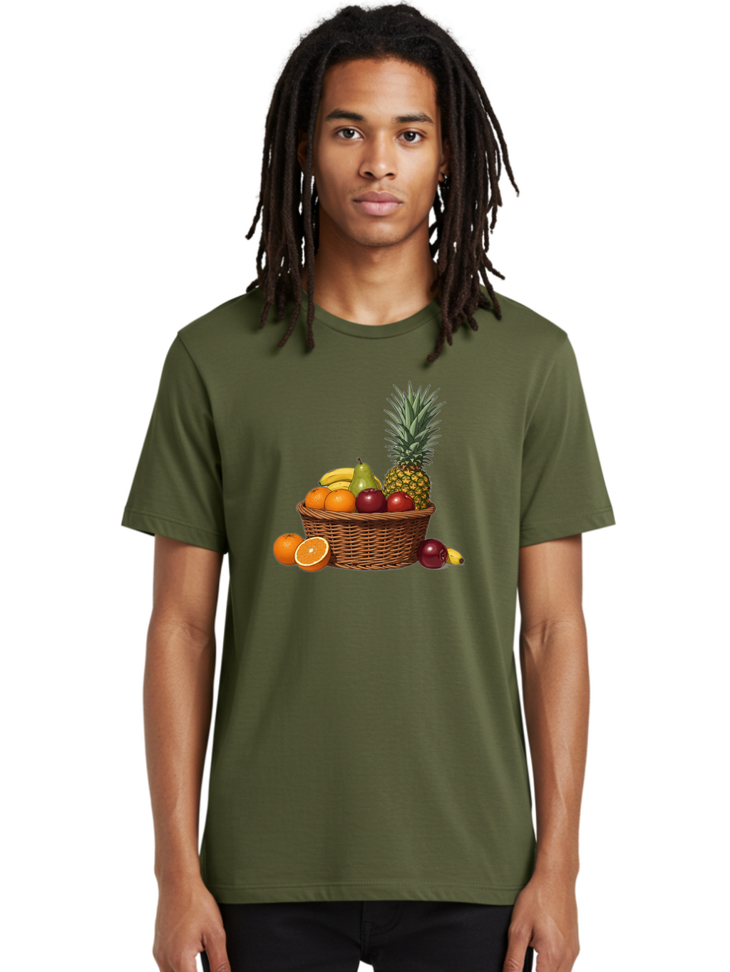 Fruit-Basket-13 Men'S Graphic Tee, 100% Cotton, Comfortable Casual Summer Wear, Machine Washable, Vintage Camera, Old Camera, Antique Camera, Black Camera, Classic Photography, Photography Equipment, Nostalgic Device, Film Camera, Camera Art Bai902