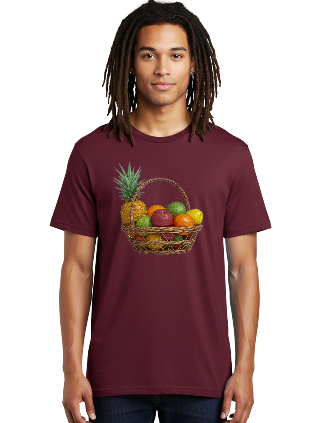 Fruit-Basket-14 Men'S Graphic Tee, 100% Cotton, Comfortable Casual Summer Wear, Machine Washable, Vintage Camera, Old Camera, Antique Camera, Black Camera, Classic Photography, Photography Equipment, Nostalgic Device, Film Camera, Camera Art Bai903