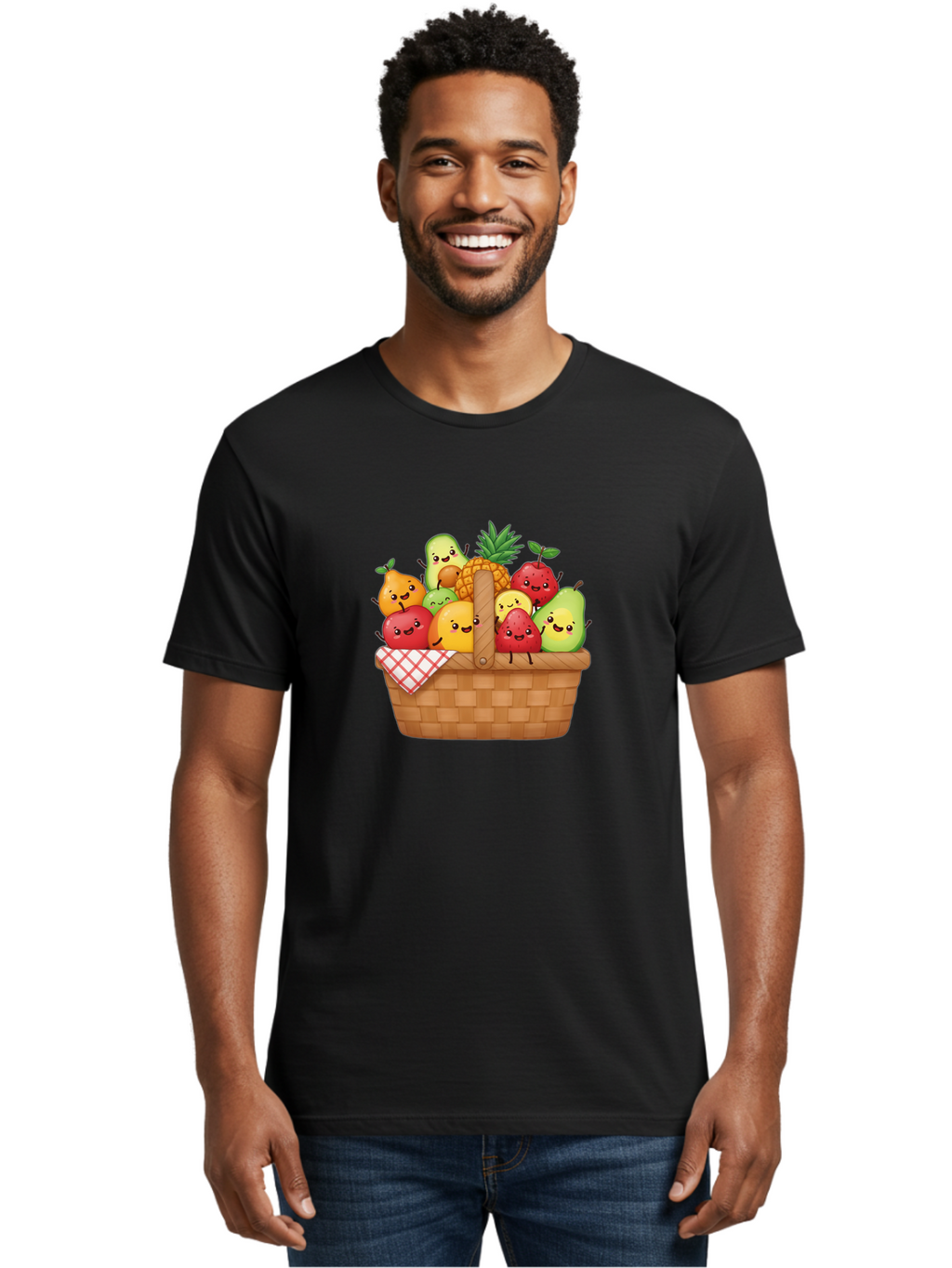 Fruit-Basket-17 Men'S Graphic Tee, 100% Cotton, Comfortable Casual Summer Wear, Machine Washable, Vintage Camera, Old Camera, Antique Camera, Black Camera, Classic Photography, Photography Equipment, Nostalgic Device, Film Camera, Camera Art Bai906