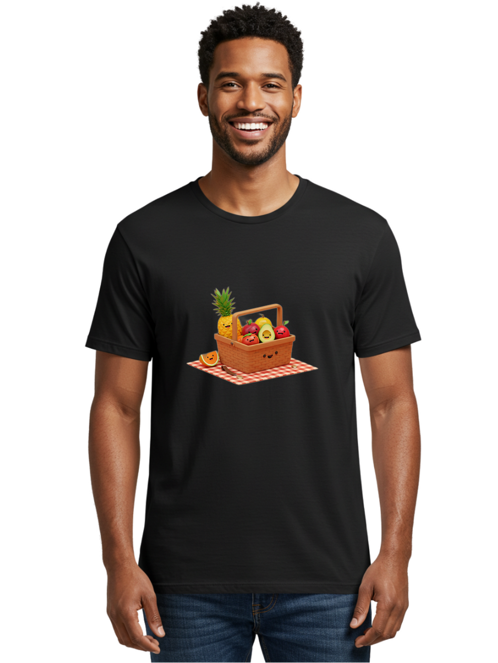 Fruit-Basket-18 Men'S Graphic Tee, 100% Cotton, Comfortable Casual Summer Wear, Machine Washable, Vintage Camera, Old Camera, Antique Camera, Black Camera, Classic Photography, Photography Equipment, Nostalgic Device, Film Camera, Camera Art Bai907