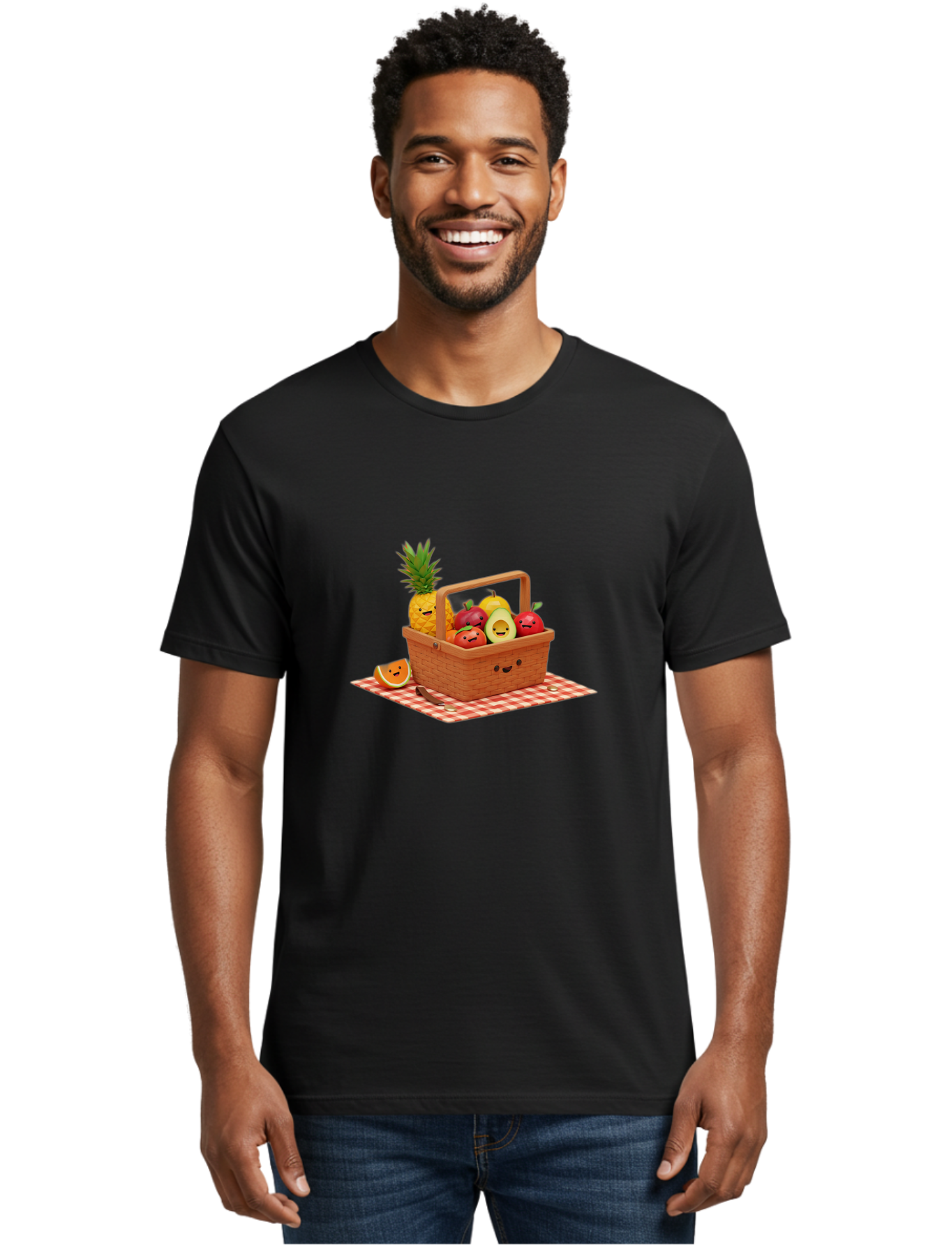 Fruit-Basket-18 Men'S Graphic Tee, 100% Cotton, Comfortable Casual Summer Wear, Machine Washable, Vintage Camera, Old Camera, Antique Camera, Black Camera, Classic Photography, Photography Equipment, Nostalgic Device, Film Camera, Camera Art Bai907