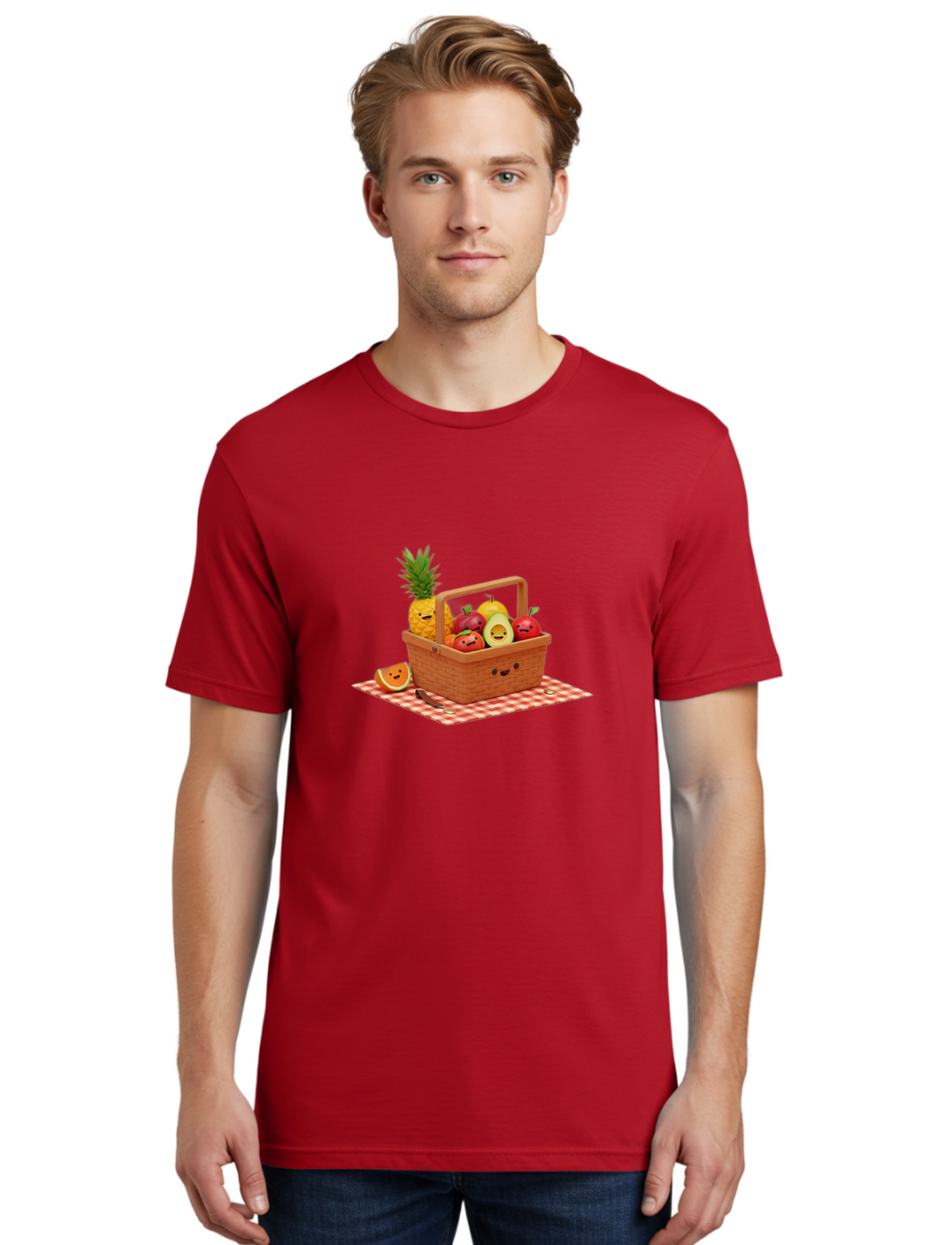Fruit-Basket-18 Men'S Graphic Tee, 100% Cotton, Comfortable Casual Summer Wear, Machine Washable, Vintage Camera, Old Camera, Antique Camera, Black Camera, Classic Photography, Photography Equipment, Nostalgic Device, Film Camera, Camera Art Bai907