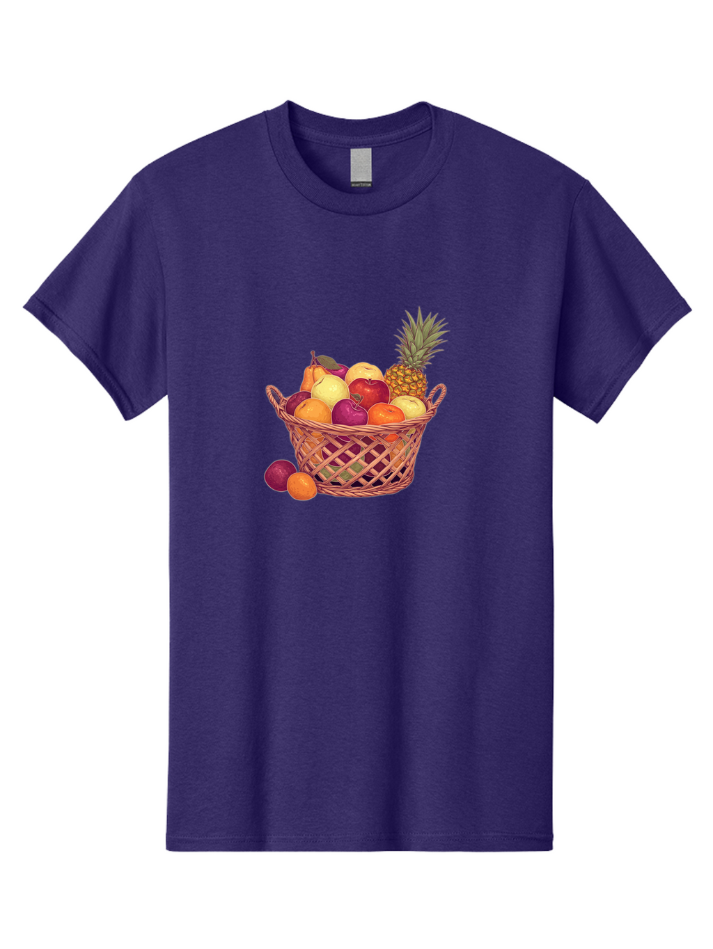 Fruit-Basket-2 Men'S Graphic Tee, 100% Cotton, Comfortable Casual Summer Wear, Machine Washable, Vintage Camera, Old Camera, Antique Camera, Black Camera, Classic Photography, Photography Equipment, Nostalgic Device, Film Camera, Camera Art Bai909