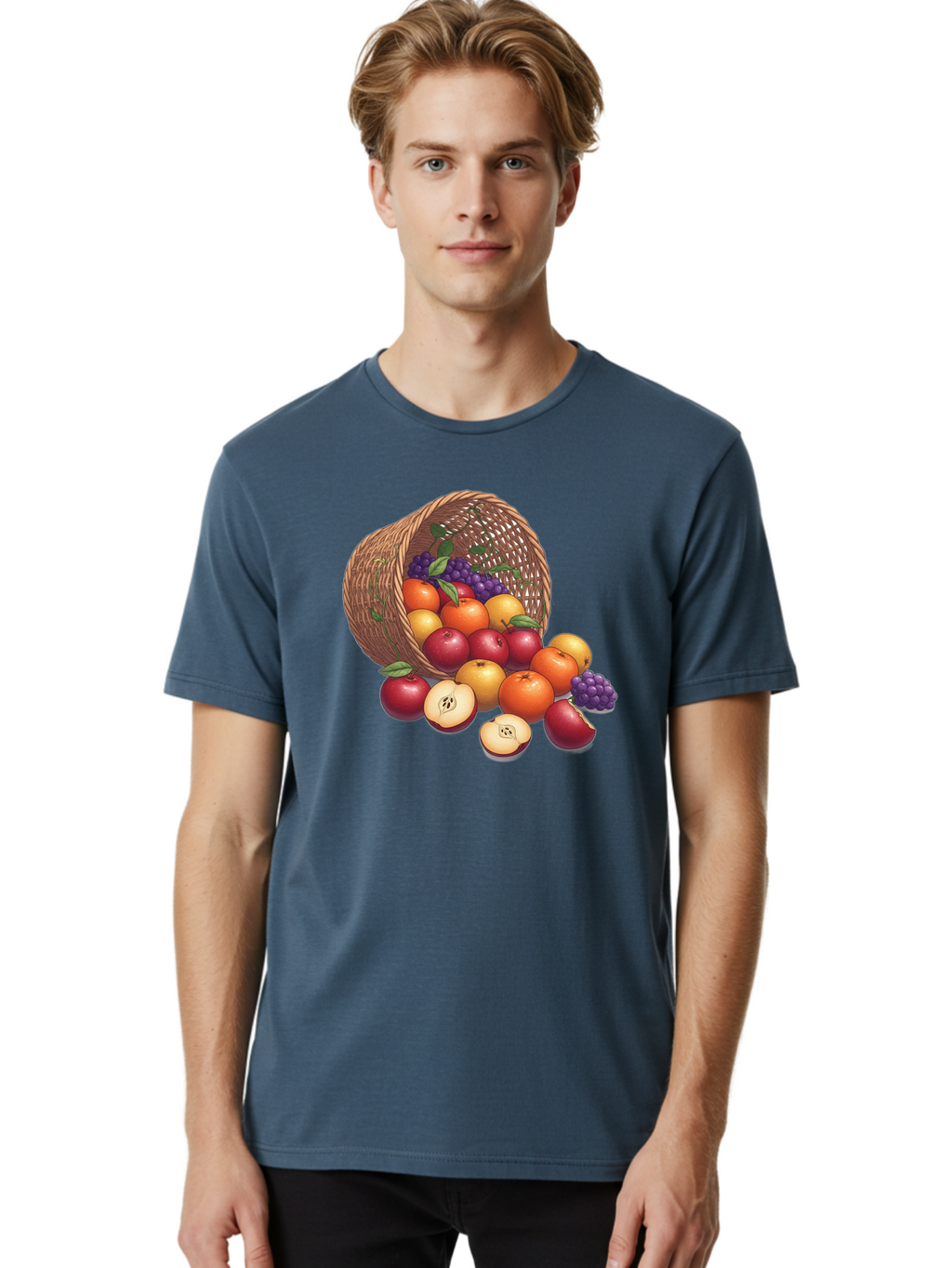Fruit-Basket-21 Men'S Graphic Tee, 100% Cotton, Comfortable Casual Summer Wear, Machine Washable, Vintage Camera, Old Camera, Antique Camera, Black Camera, Classic Photography, Photography Equipment, Nostalgic Device, Film Camera, Camera Art Bai911
