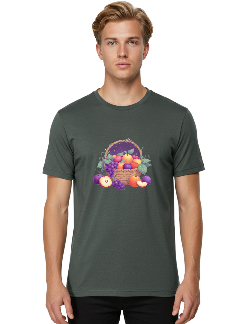 Fruit-Basket-23 Men'S Graphic Tee, 100% Cotton, Comfortable Casual Summer Wear, Machine Washable, Vintage Camera, Old Camera, Antique Camera, Black Camera, Classic Photography, Photography Equipment, Nostalgic Device, Film Camera, Camera Art Bai913