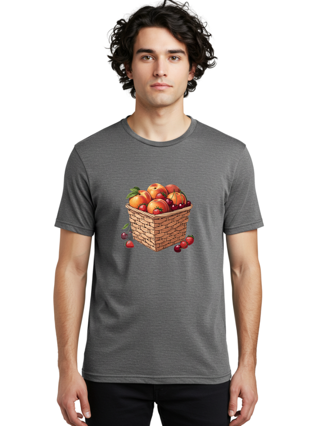 Fruit-Basket-24 Men'S Graphic Tee, 100% Cotton, Comfortable Casual Summer Wear, Machine Washable, Vintage Camera, Old Camera, Antique Camera, Black Camera, Classic Photography, Photography Equipment, Nostalgic Device, Film Camera, Camera Art Bai914
