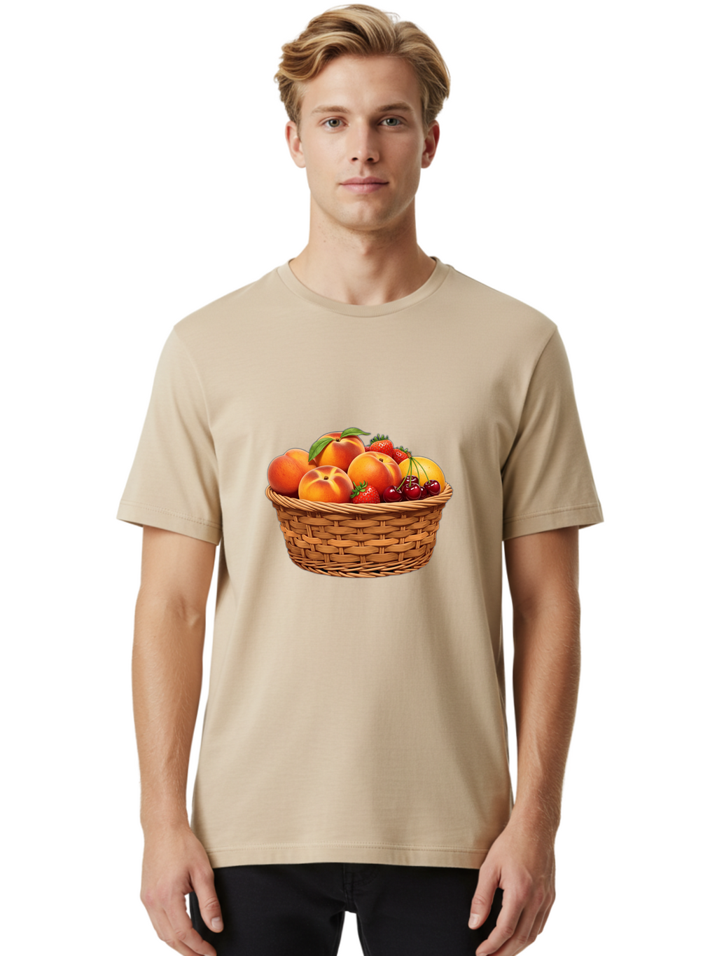 Fruit-Basket-29 Men'S Graphic Tee, 100% Cotton, Comfortable Casual Summer Wear, Machine Washable, Vintage Camera, Old Camera, Antique Camera, Black Camera, Classic Photography, Photography Equipment, Nostalgic Device, Film Camera, Camera Art Bai919