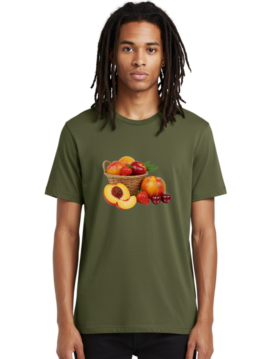 Fruit-Basket-30 Men'S Graphic Tee, 100% Cotton, Comfortable Casual Summer Wear, Machine Washable, Vintage Camera, Old Camera, Antique Camera, Black Camera, Classic Photography, Photography Equipment, Nostalgic Device, Film Camera, Camera Art Bai921