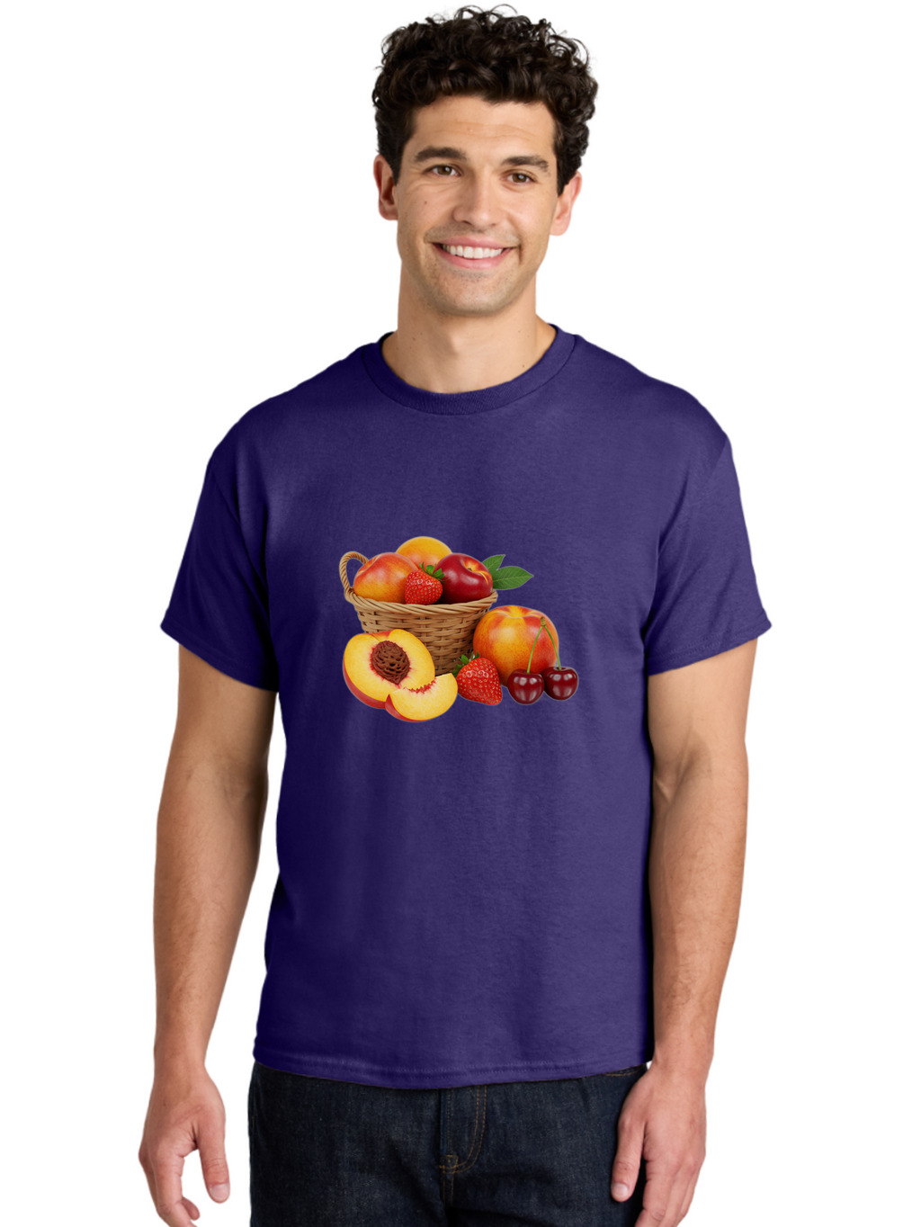 Fruit-Basket-30 Men'S Graphic Tee, 100% Cotton, Comfortable Casual Summer Wear, Machine Washable, Vintage Camera, Old Camera, Antique Camera, Black Camera, Classic Photography, Photography Equipment, Nostalgic Device, Film Camera, Camera Art Bai921