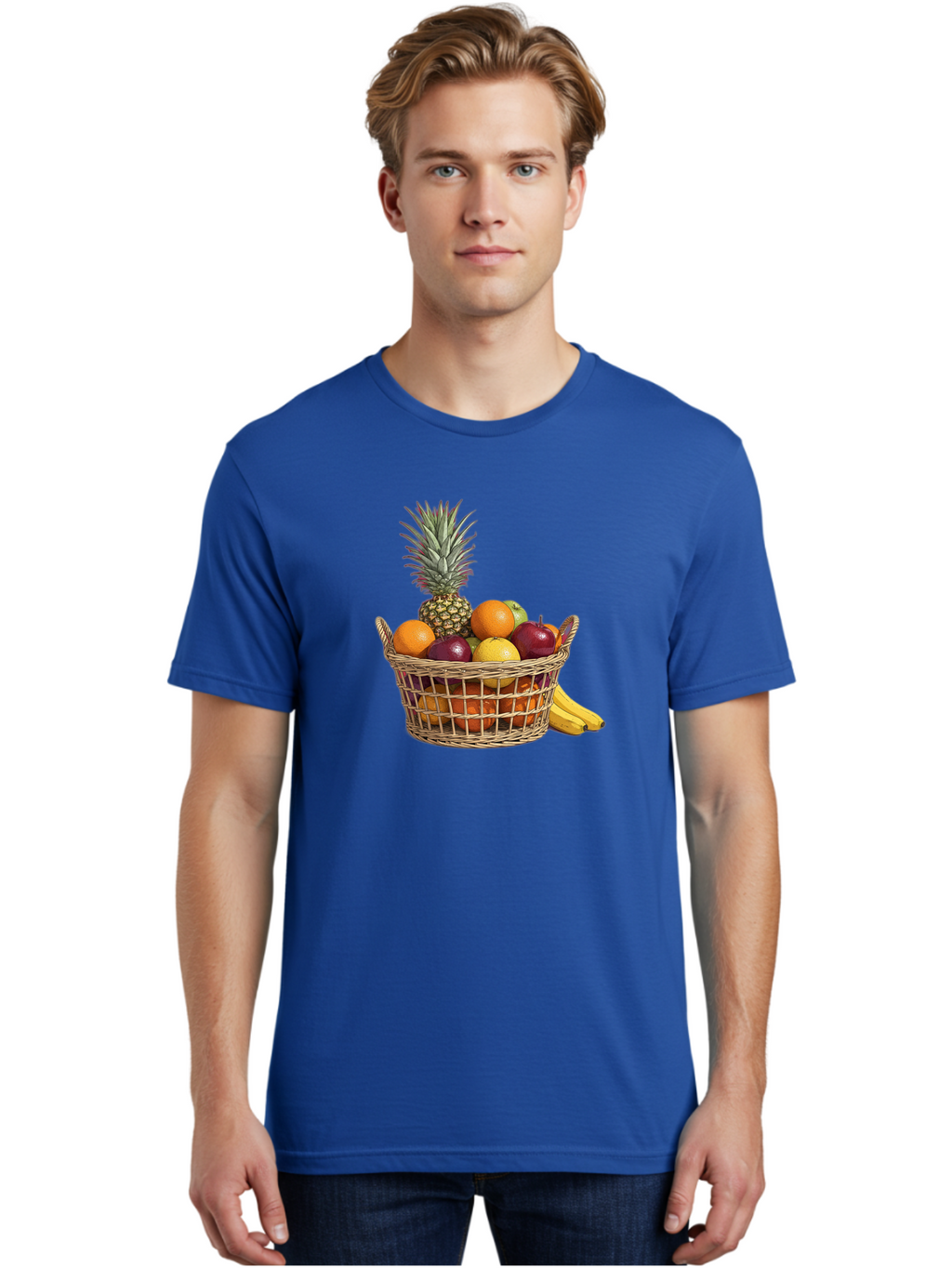 Fruit-Basket-5 Men'S Graphic Tee, 100% Cotton, Comfortable Casual Summer Wear, Machine Washable, Vintage Camera, Old Camera, Antique Camera, Black Camera, Classic Photography, Photography Equipment, Nostalgic Device, Film Camera, Camera Art Bai926