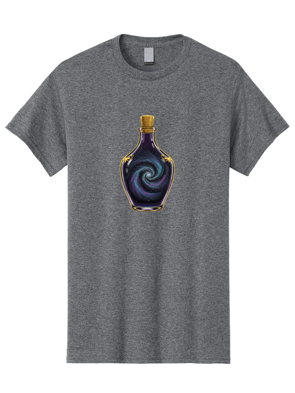 Galaxy-Bottle-1 Men'S Graphic Tee, 100% Cotton, Comfortable Casual Summer Wear, Machine Washable, Vintage Camera, Old Camera, Antique Camera, Black Camera, Classic Photography, Photography Equipment, Nostalgic Device, Film Camera, Camera Art Bai939