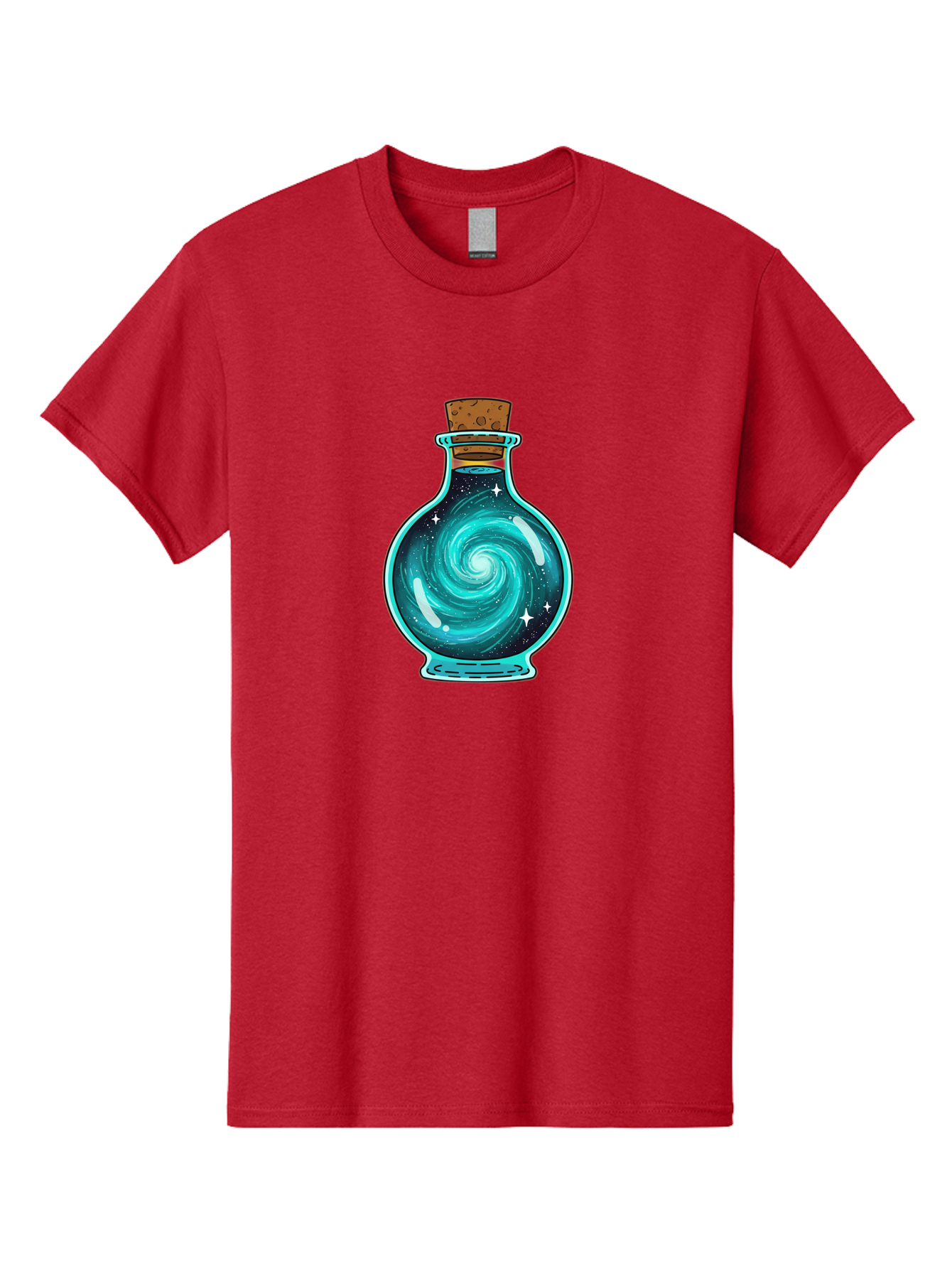 Galaxy-Bottle-13 Men'S Graphic Tee, 100% Cotton, Comfortable Casual Summer Wear, Machine Washable, Vintage Camera, Old Camera, Antique Camera, Black Camera, Classic Photography, Photography Equipment, Nostalgic Device, Film Camera, Camera Art Bai943