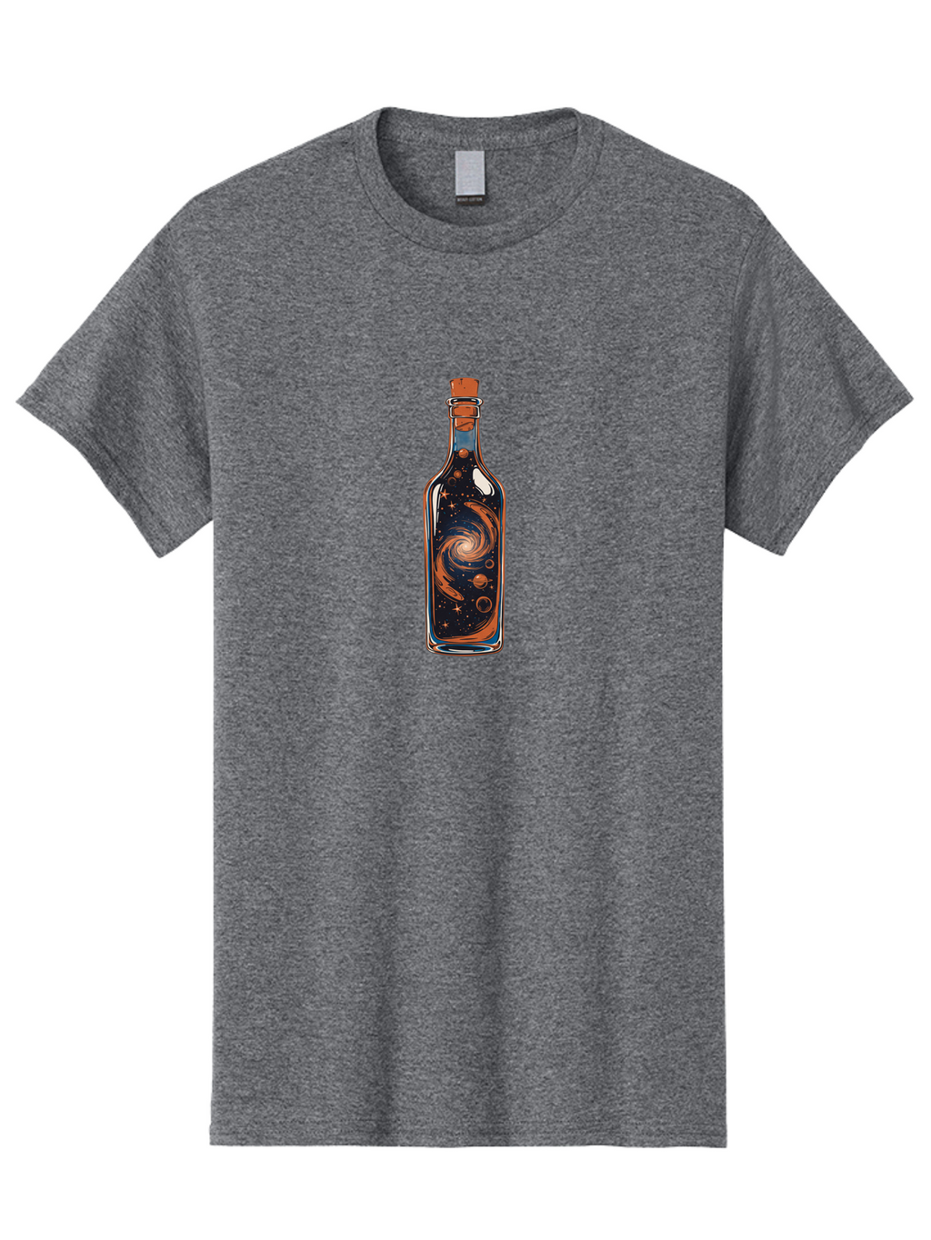 Galaxy-Bottle-14 Men'S Graphic Tee, 100% Cotton, Comfortable Casual Summer Wear, Machine Washable, Vintage Camera, Old Camera, Antique Camera, Black Camera, Classic Photography, Photography Equipment, Nostalgic Device, Film Camera, Camera Art Bai944