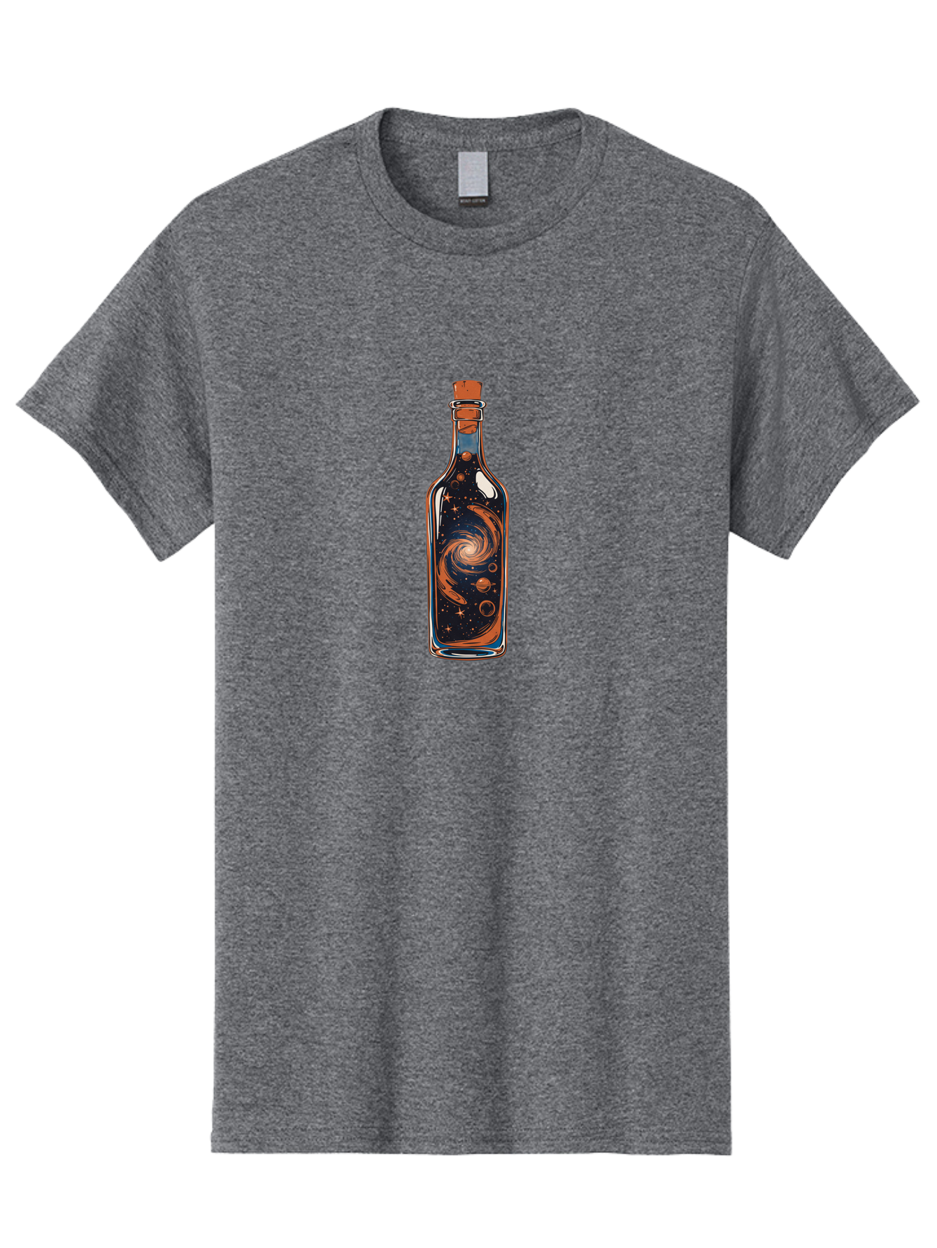 Galaxy-Bottle-14 Men'S Graphic Tee, 100% Cotton, Comfortable Casual Summer Wear, Machine Washable, Vintage Camera, Old Camera, Antique Camera, Black Camera, Classic Photography, Photography Equipment, Nostalgic Device, Film Camera, Camera Art Bai944