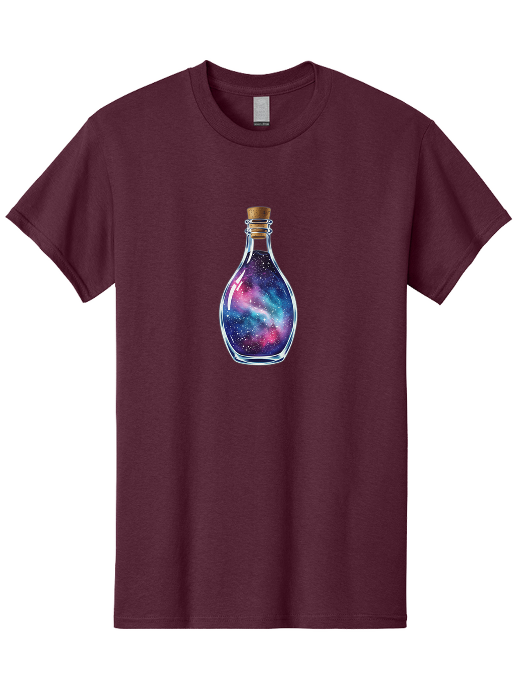 Galaxy-Bottle-5 Men'S Graphic Tee, 100% Cotton, Comfortable Casual Summer Wear, Machine Washable, Vintage Camera, Old Camera, Antique Camera, Black Camera, Classic Photography, Photography Equipment, Nostalgic Device, Film Camera, Camera Art Bai955