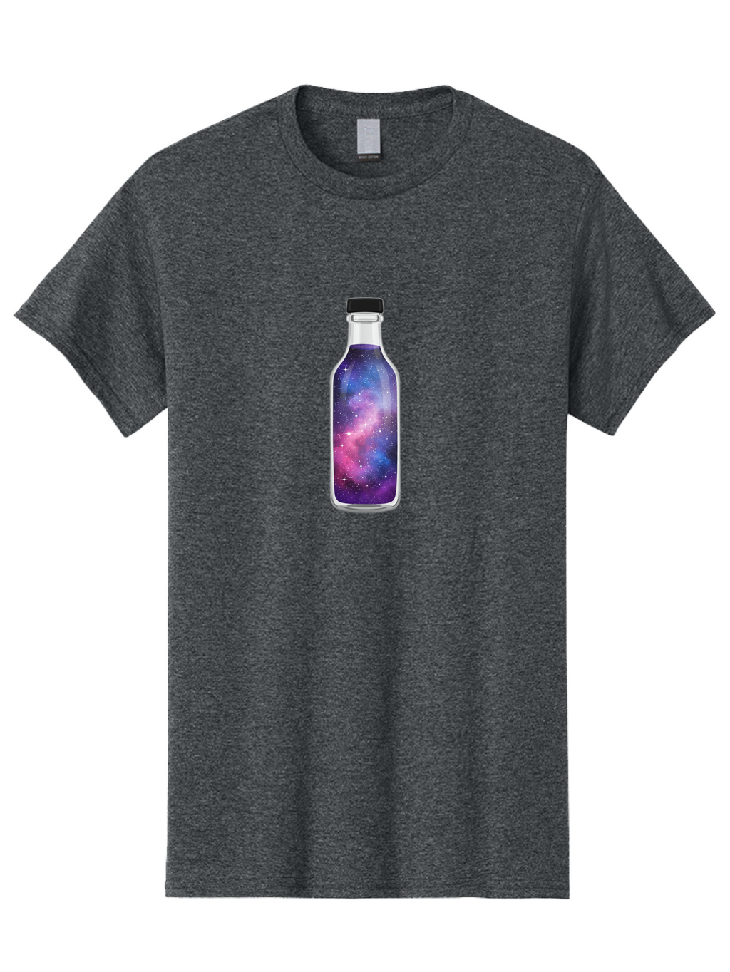 Galaxy-Bottle-7 Men'S Graphic Tee, 100% Cotton, Comfortable Casual Summer Wear, Machine Washable, Vintage Camera, Old Camera, Antique Camera, Black Camera, Classic Photography, Photography Equipment, Nostalgic Device, Film Camera, Camera Art Bai957