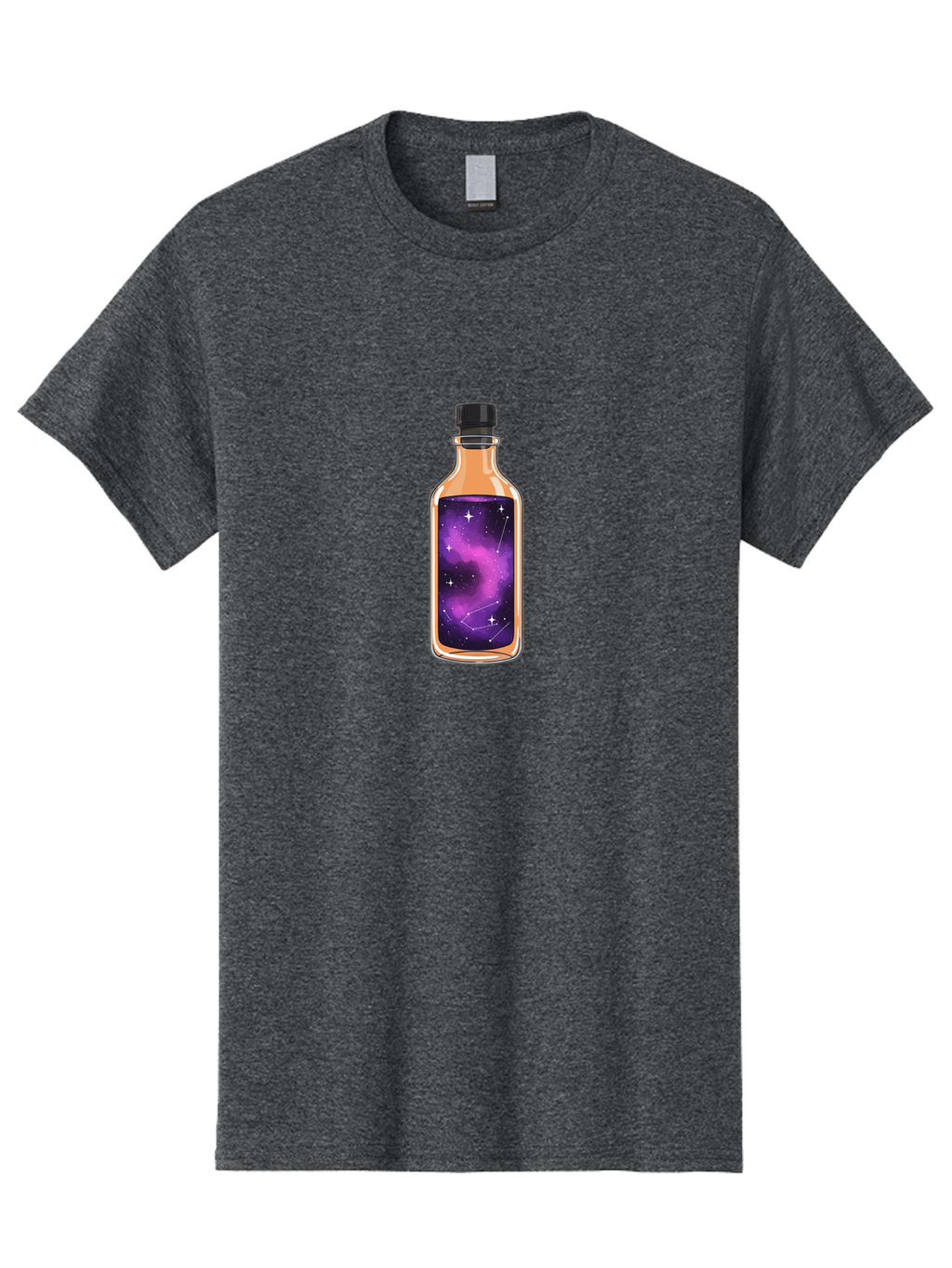 Galaxy-Elixir-Bottle Men'S Graphic Tee, 100% Cotton, Comfortable Casual Summer Wear, Machine Washable, Vintage Camera, Old Camera, Antique Camera, Black Camera, Classic Photography, Photography Equipment, Nostalgic Device, Film Camera, Bai962