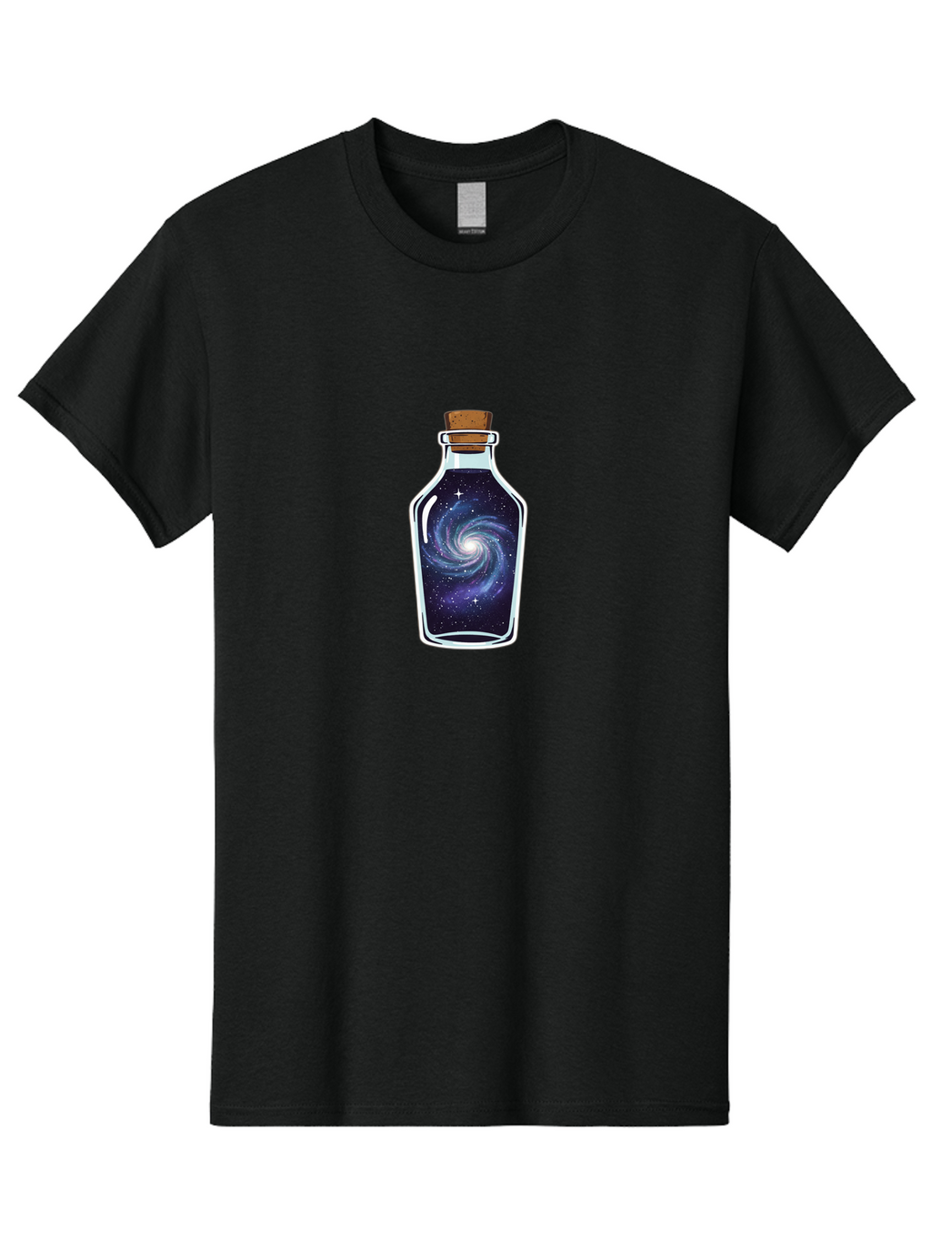Galaxy-In-A-Bottle-24 Men'S Graphic Tee, 100% Cotton, Comfortable Casual Summer Wear, Machine Washable, Vintage Camera, Old Camera, Antique Camera, Black Camera, Classic Photography, Photography Equipment, Nostalgic Device, Film Camera, Bai979