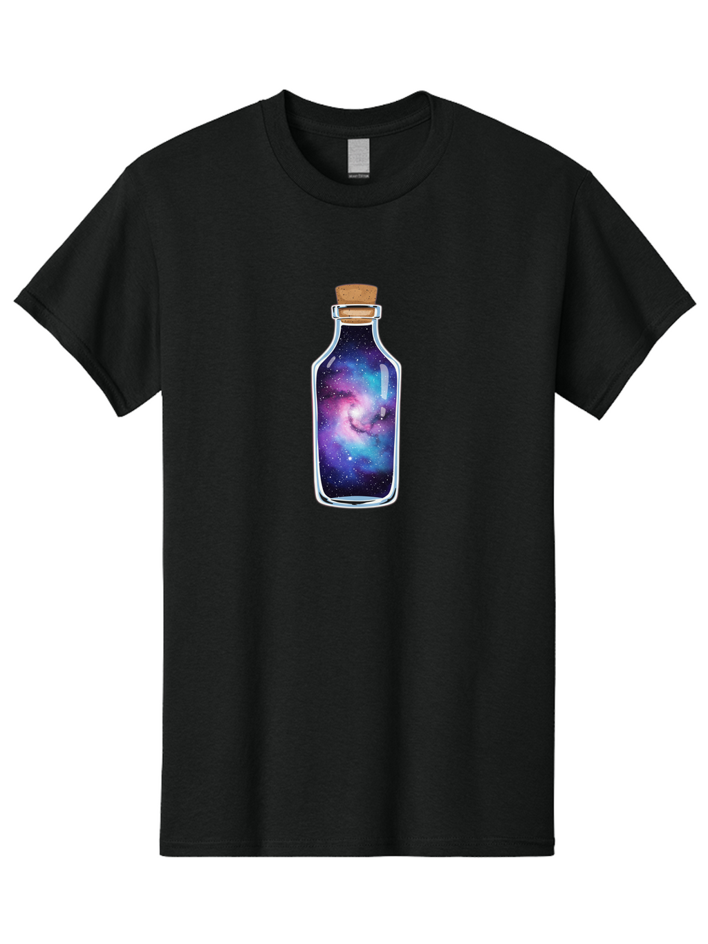 Galaxy-In-A-Bottle-26 Men'S Graphic Tee, 100% Cotton, Comfortable Casual Summer Wear, Machine Washable, Vintage Camera, Old Camera, Antique Camera, Black Camera, Classic Photography, Photography Equipment, Nostalgic Device, Film Camera, Bai981