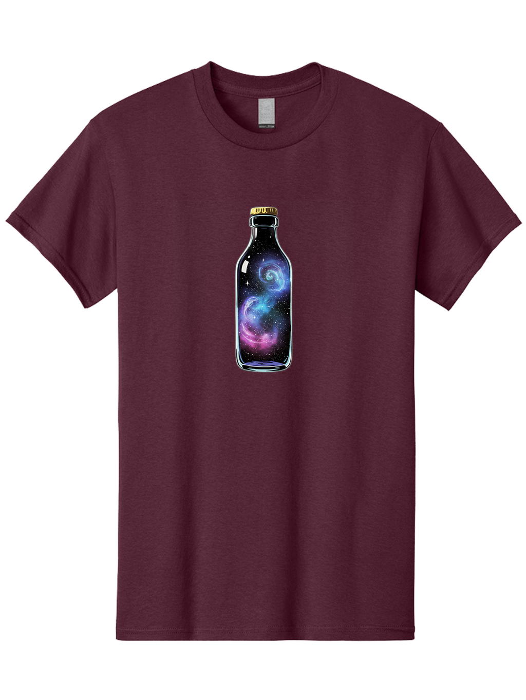 Galaxy-In-A-Bottle-28 Men'S Graphic Tee, 100% Cotton, Comfortable Casual Summer Wear, Machine Washable, Vintage Camera, Old Camera, Antique Camera, Black Camera, Classic Photography, Photography Equipment, Nostalgic Device, Film Camera, Bai983