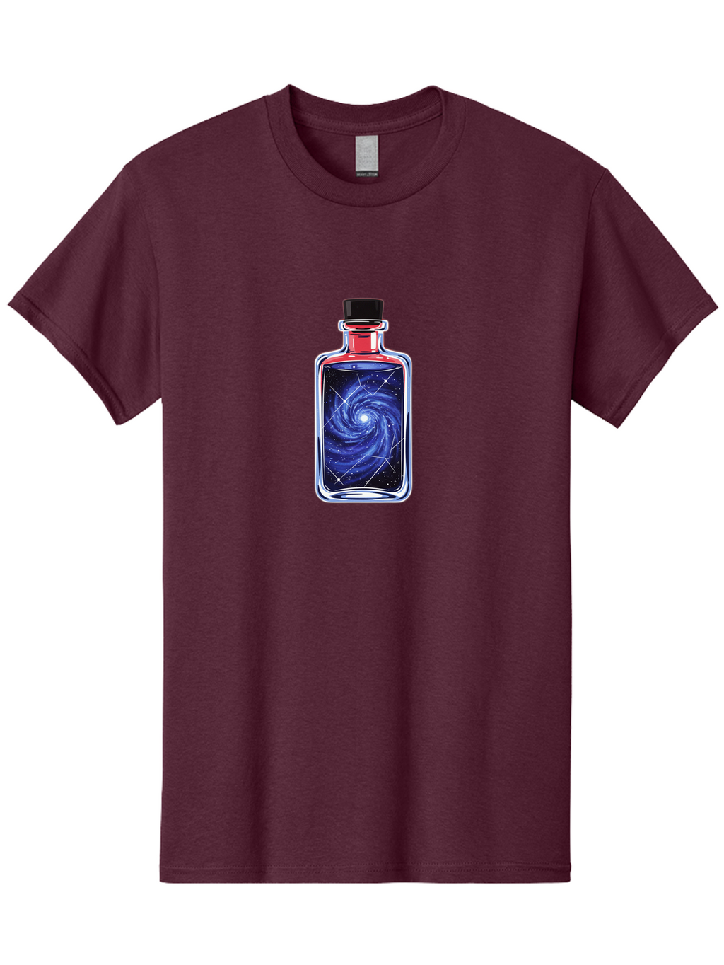 Galaxy-In-A-Bottle-33 Men'S Graphic Tee, 100% Cotton, Comfortable Casual Summer Wear, Machine Washable, Vintage Camera, Old Camera, Antique Camera, Black Camera, Classic Photography, Photography Equipment, Nostalgic Device, Film Camera, Bai989